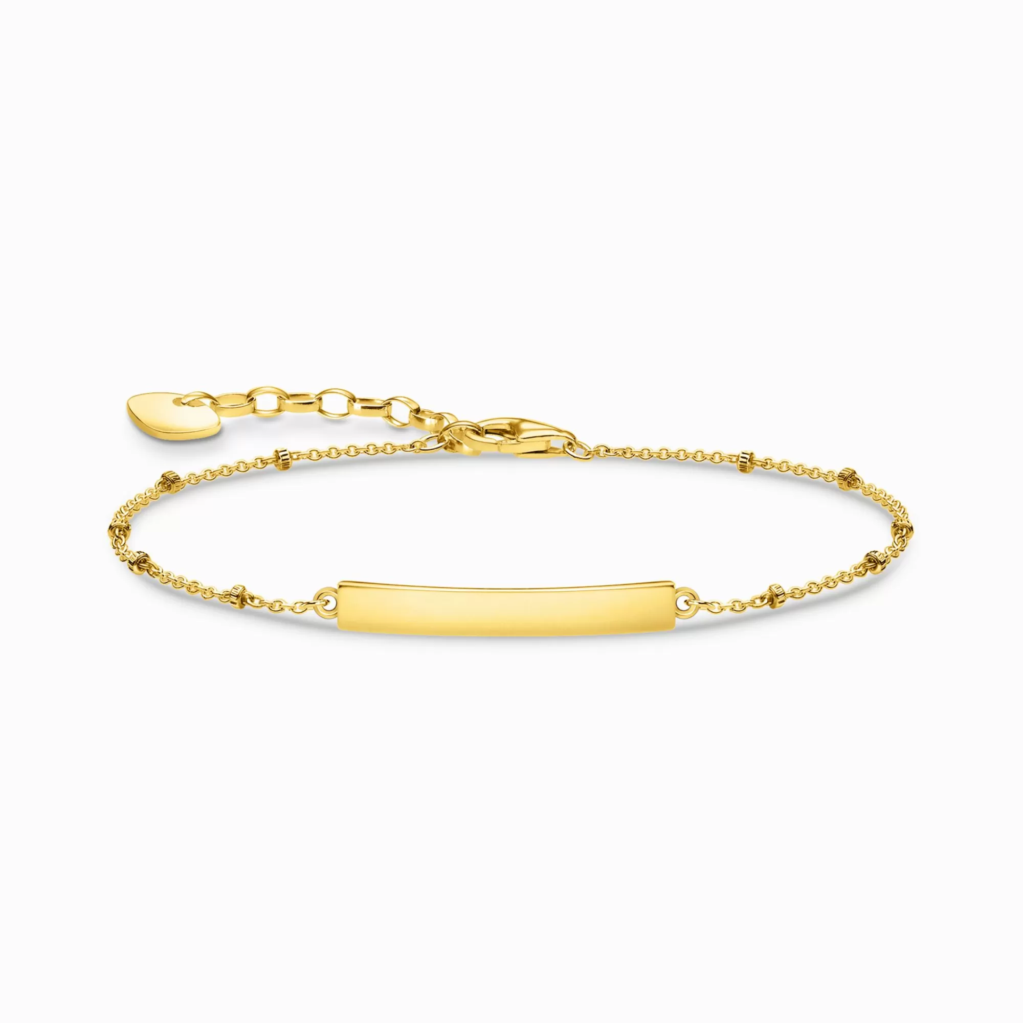 THOMAS SABO Bracelet classic dots gold-Women Bracelets | 18-Carat Gold-Plating - 925 Silver