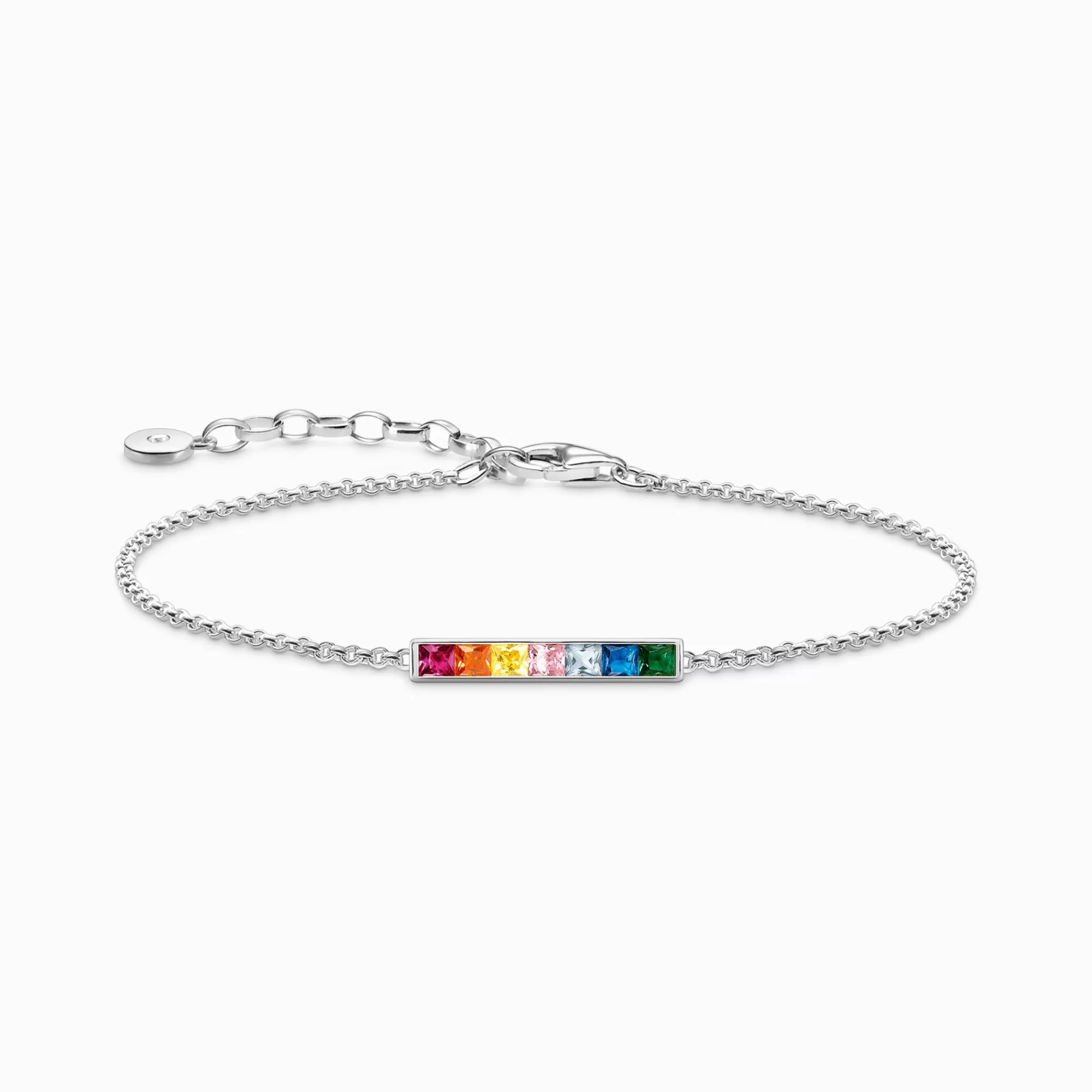 THOMAS SABO Bracelet colourful stones silver-Women Bracelets | 925 Silver