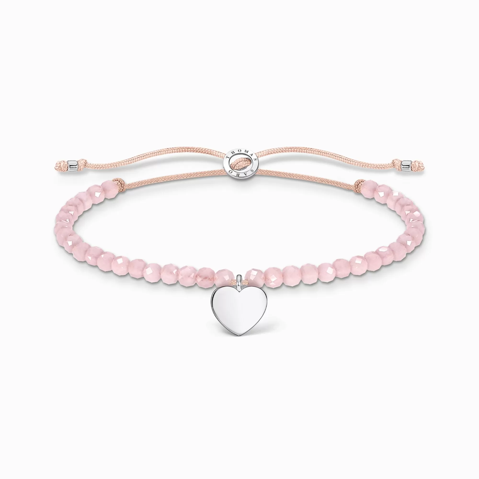 THOMAS SABO Bracelet pink pearls heart-Women Bracelets