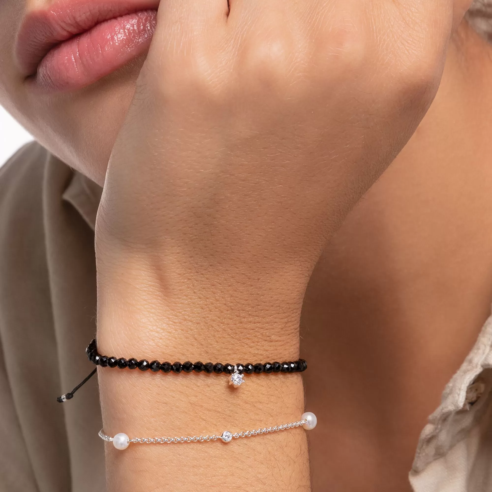 THOMAS SABO Bracelet white stones-Women Bracelets