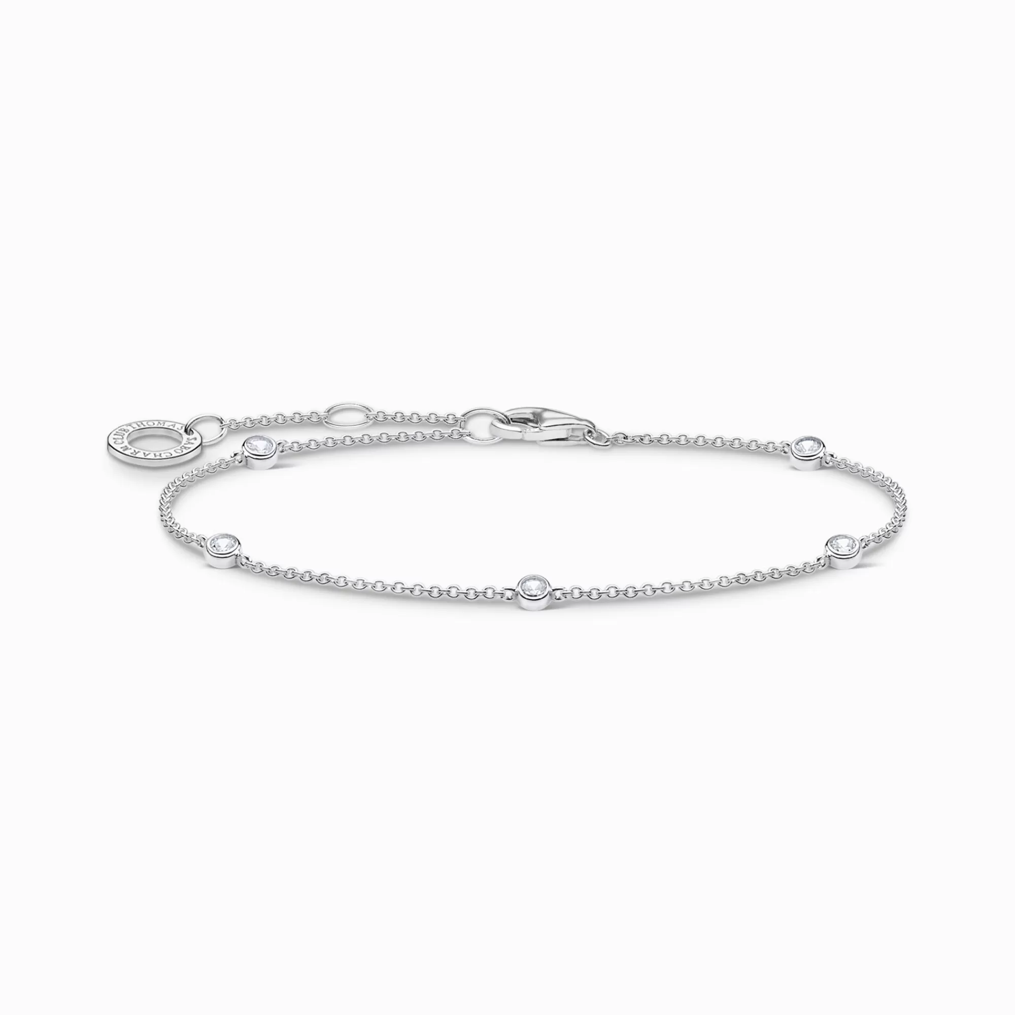 THOMAS SABO Bracelet white stones, silver-Women Bracelets