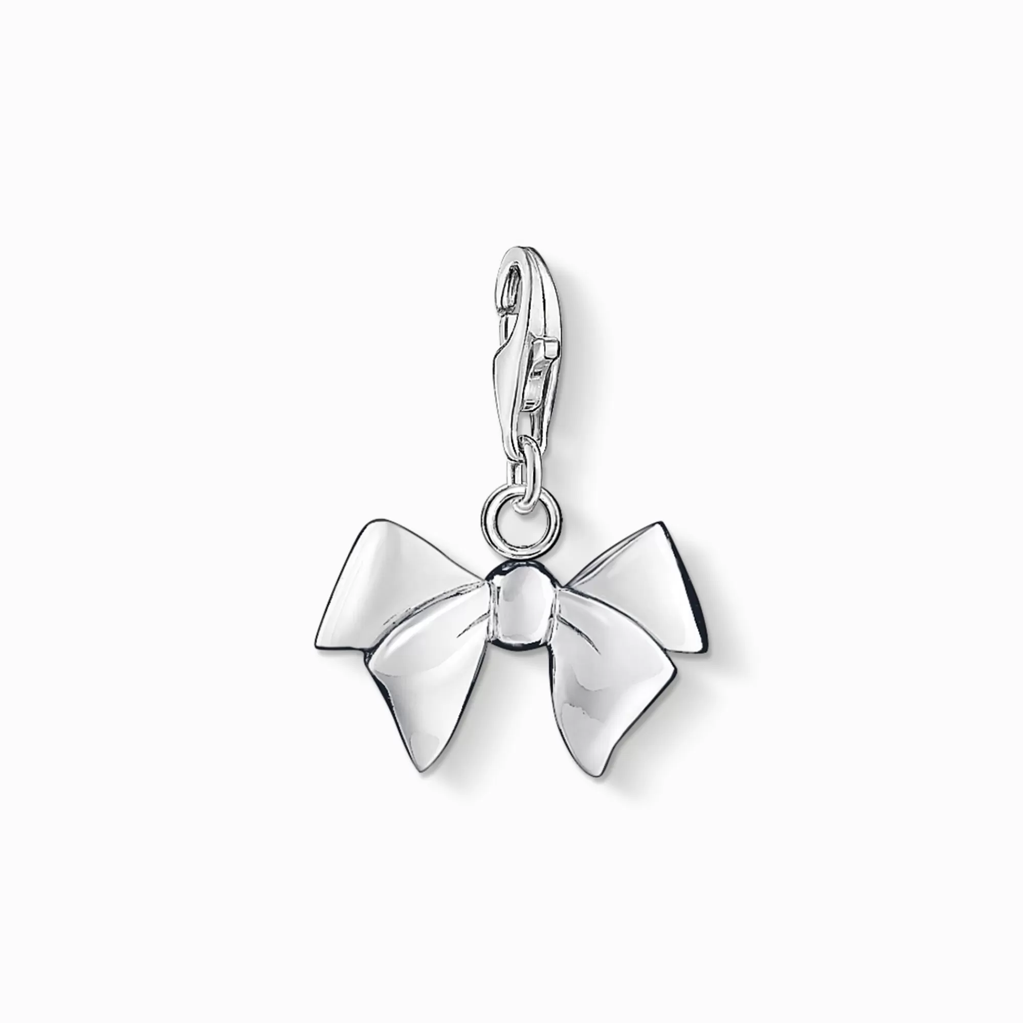 THOMAS SABO Charm pendant bow silver-Women Charms | Charms