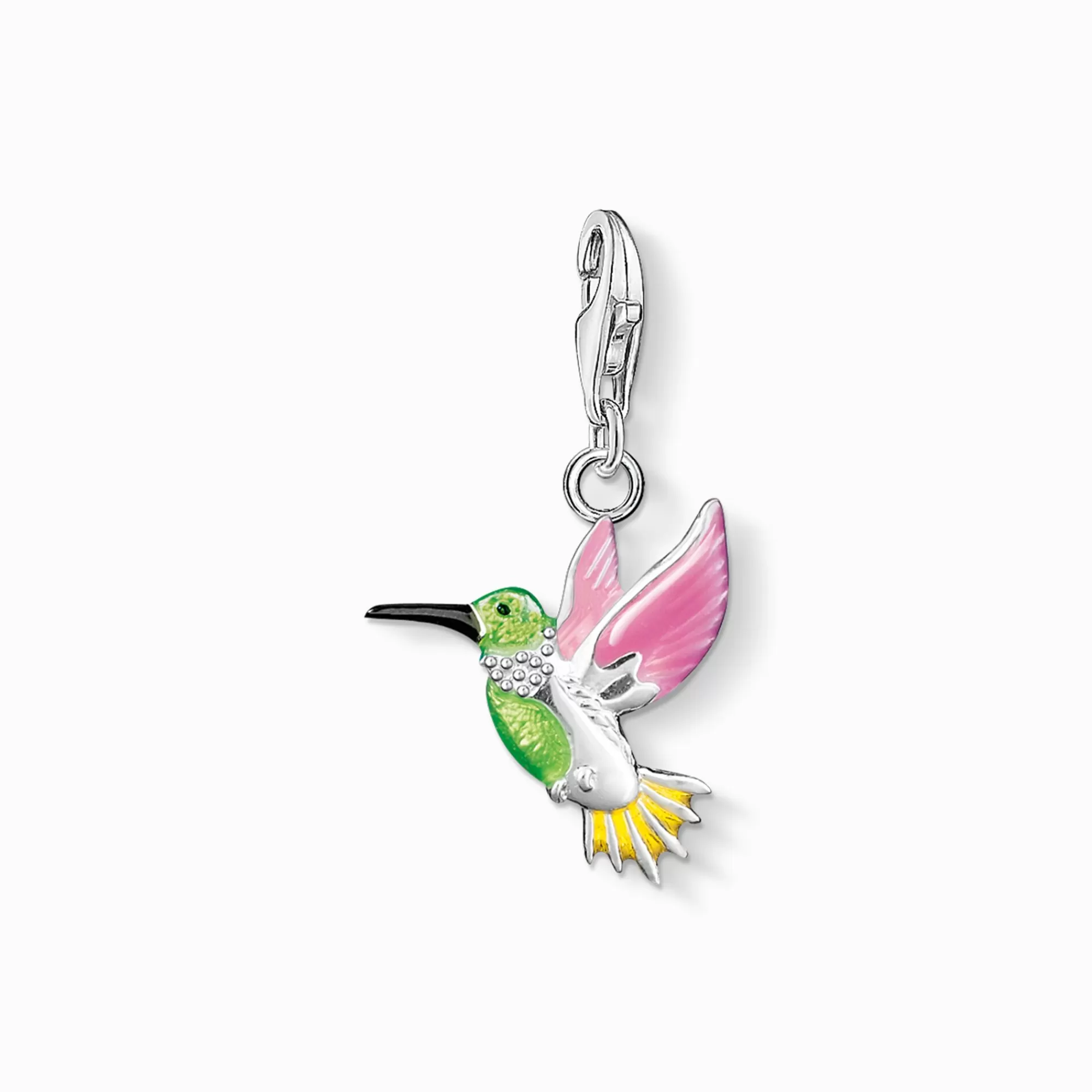 THOMAS SABO Charm pendant colourful hummingbird-Women Charms | Charms