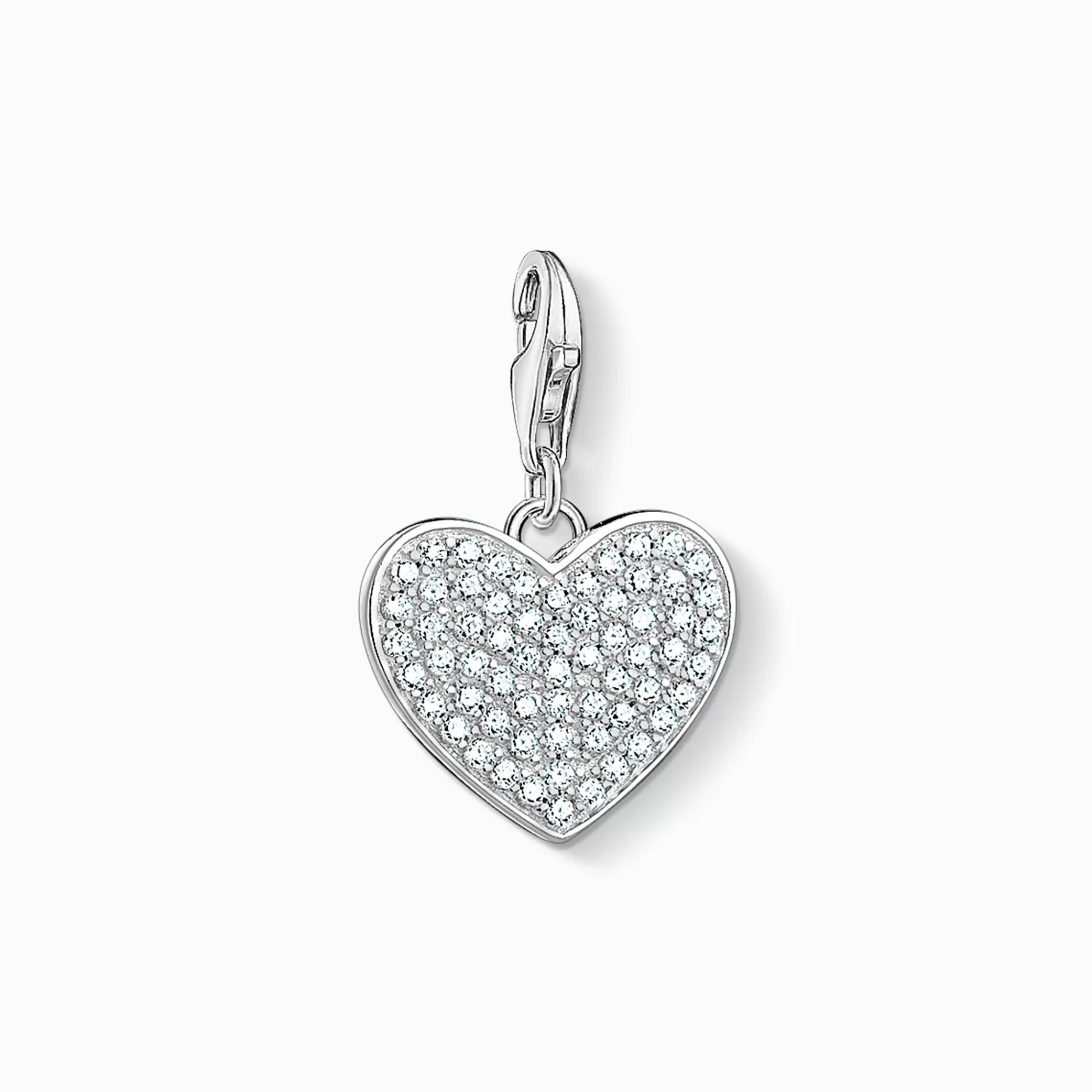 THOMAS SABO Charm pendant heart pavé-Women Charms | Charms