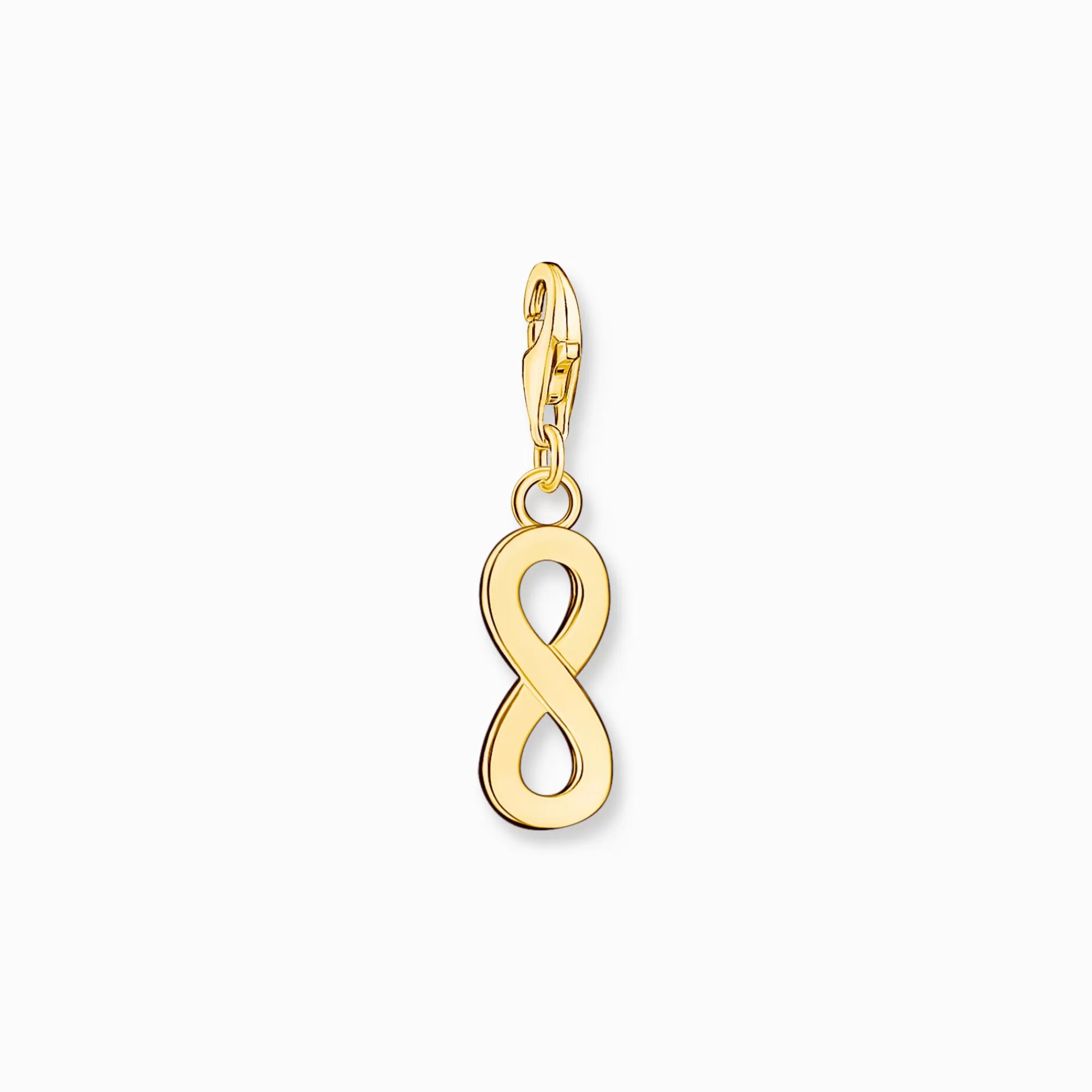 THOMAS SABO Charm pendant infinity yellow-gold plated-Women Charms | Charms