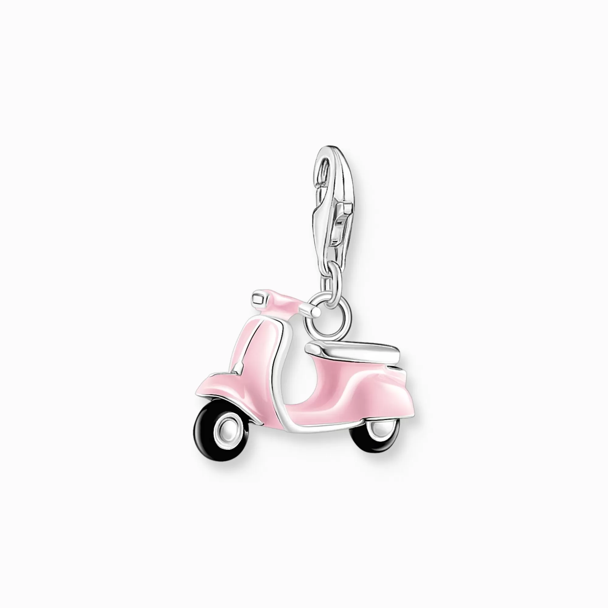 THOMAS SABO Charm pendant pink scooter silver-Women Charms | Charms