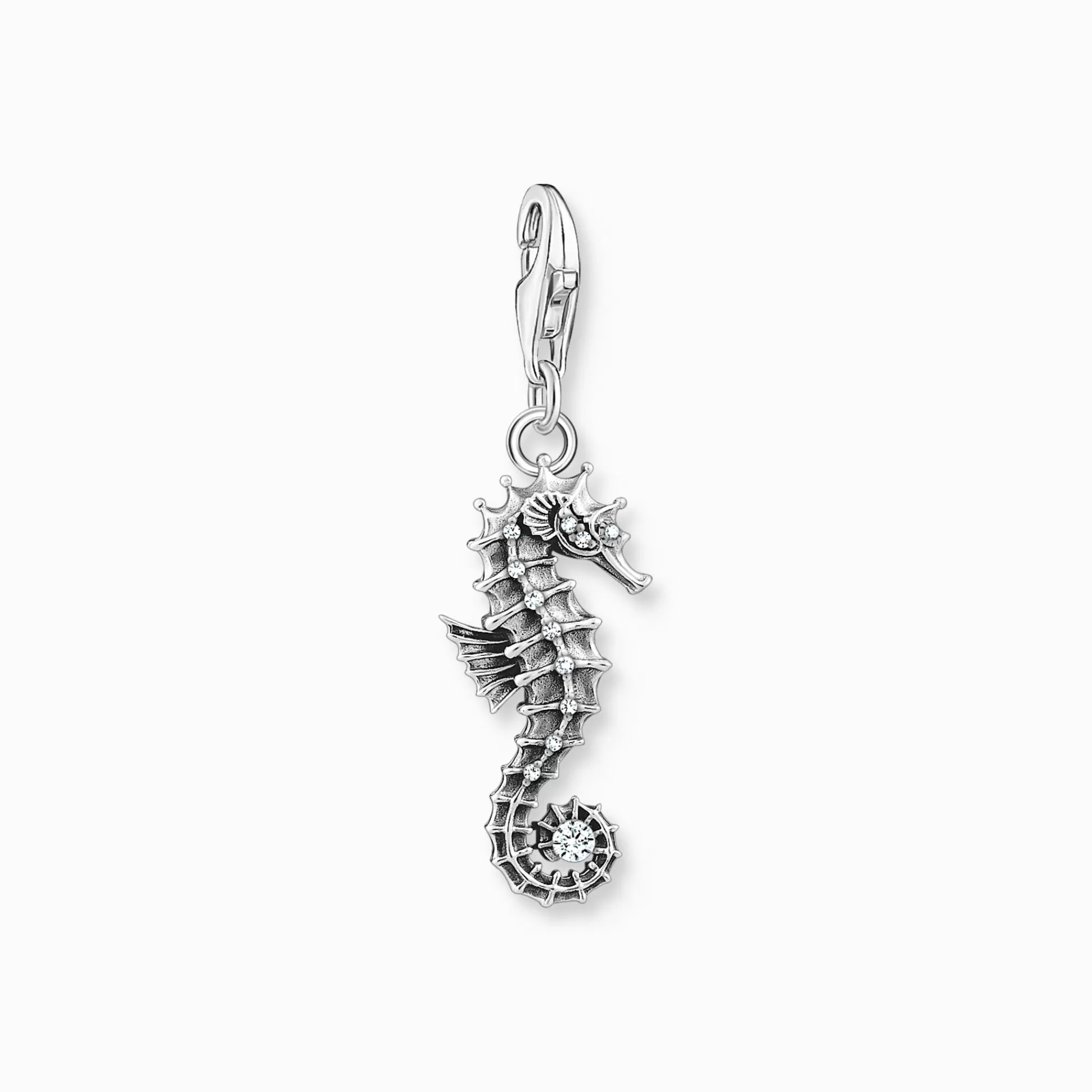 THOMAS SABO Charm pendant seahorse silver-Women Charms | Charms