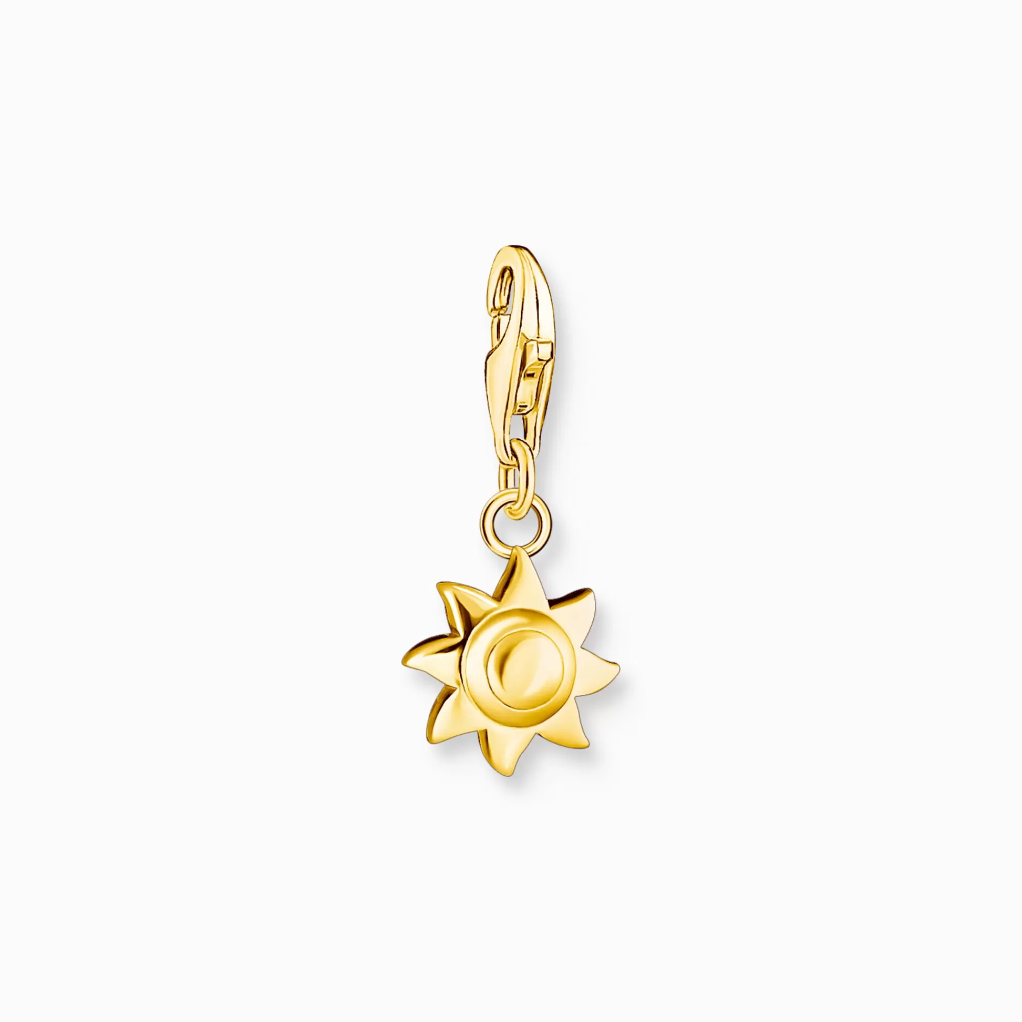 THOMAS SABO Charm pendant sun gold plated-Women Charms | Charms