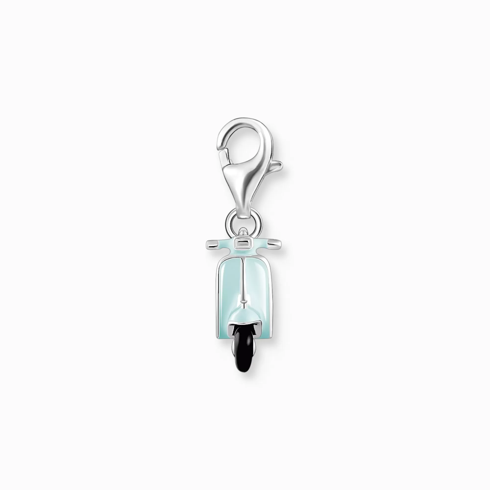 THOMAS SABO Charm pendant turquoise motor scooter silver-Women Charms | Charms