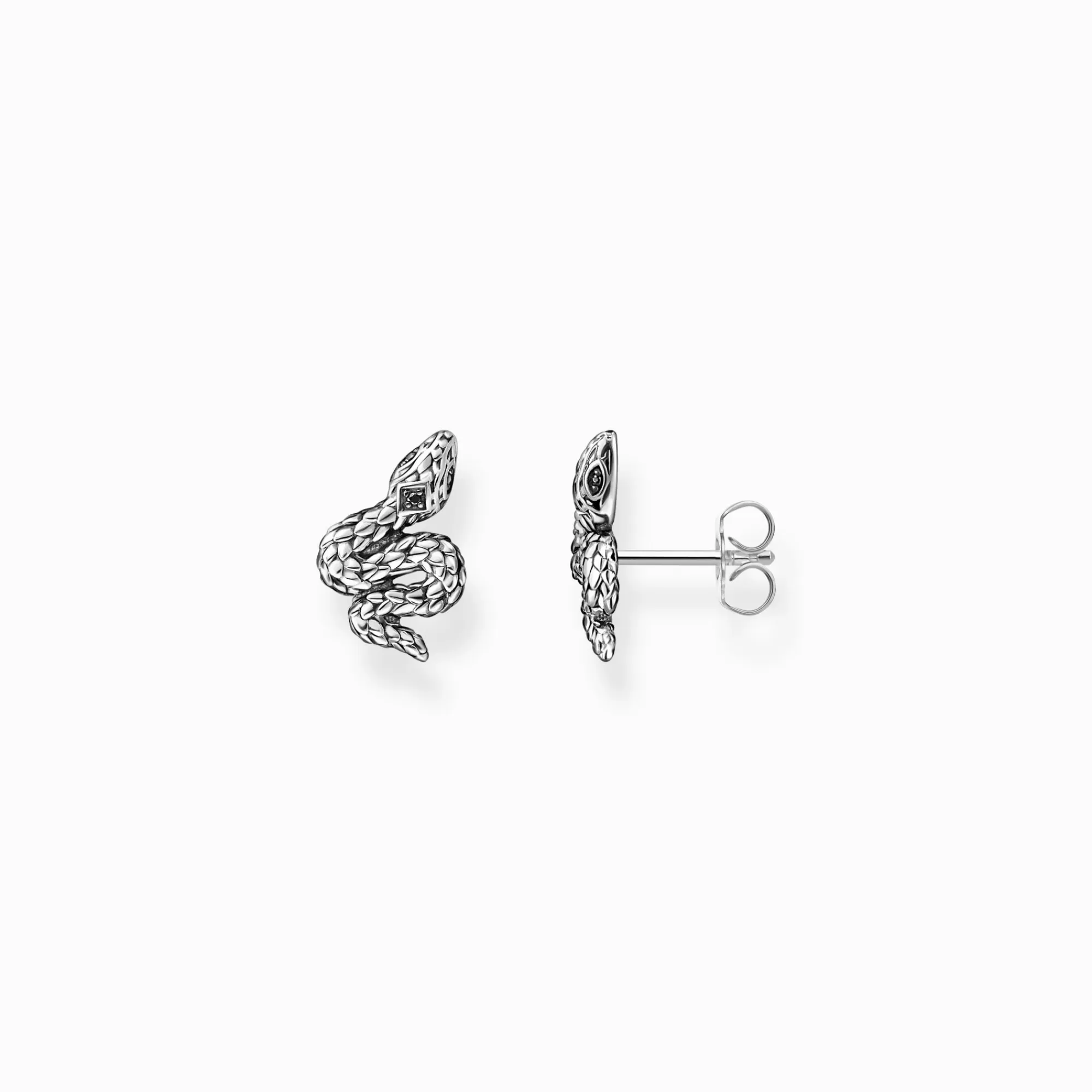 THOMAS SABO Ear studs blackened snake-Women Ear Studs | Ear Studs & Hoops