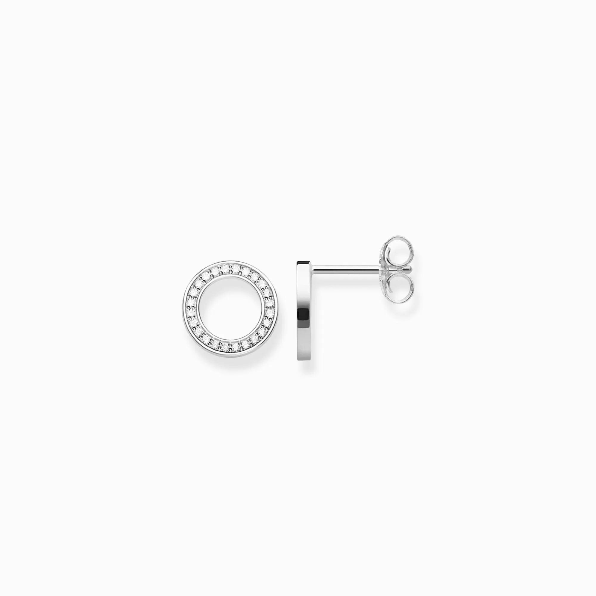 THOMAS SABO Ear studs large circles-Women Ear Studs | 925 Silver