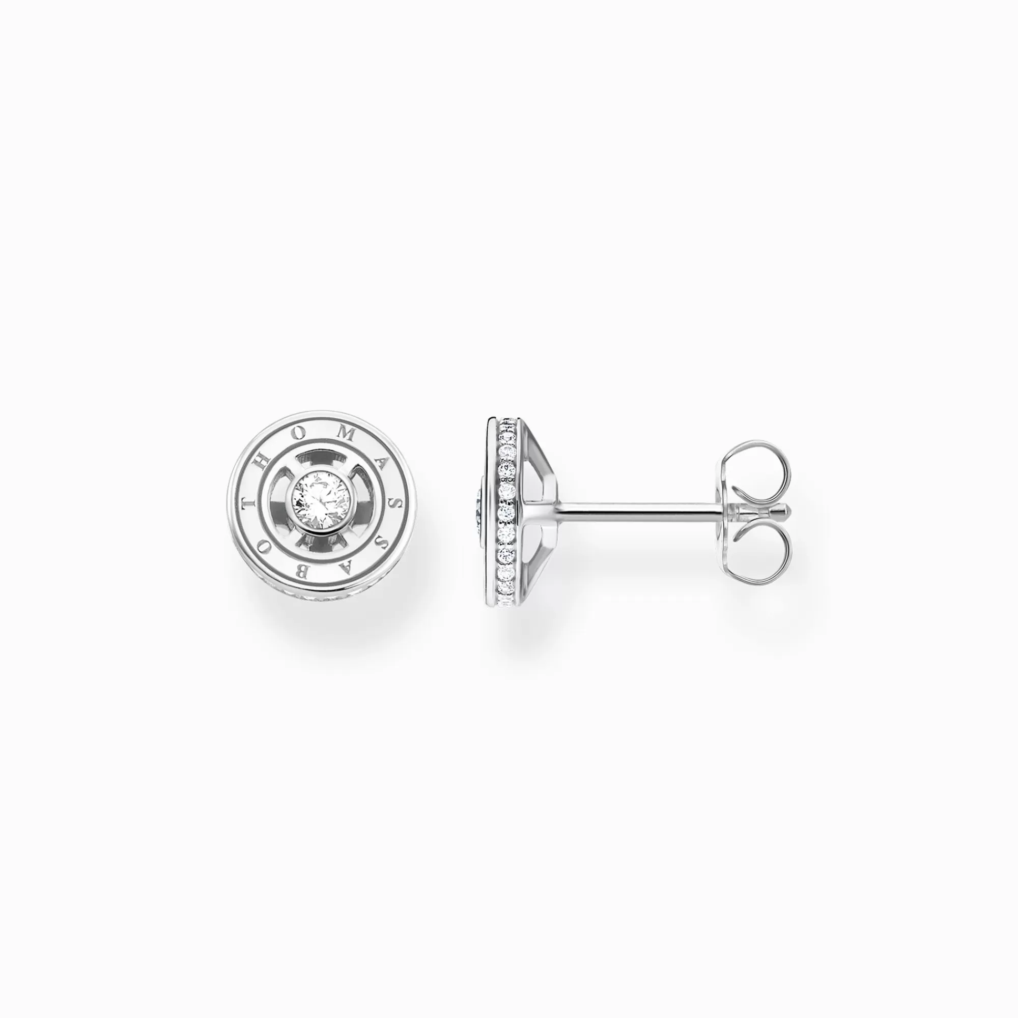 THOMAS SABO Ear studs with white stones silver-Women Ear Studs