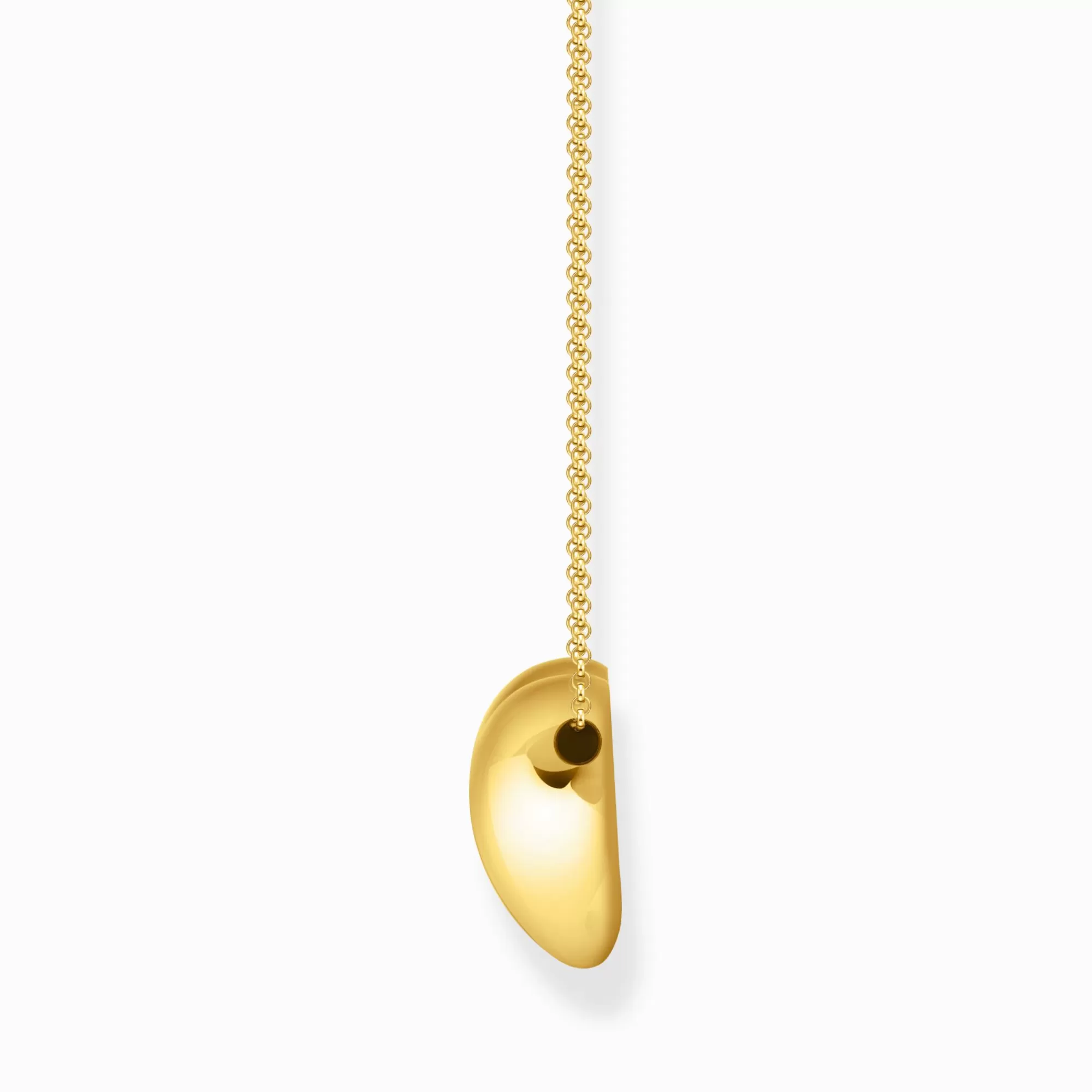 THOMAS SABO Gold-plated necklace with heart pendant-Women Necklaces | 18-Carat Gold-Plating - 925 Silver