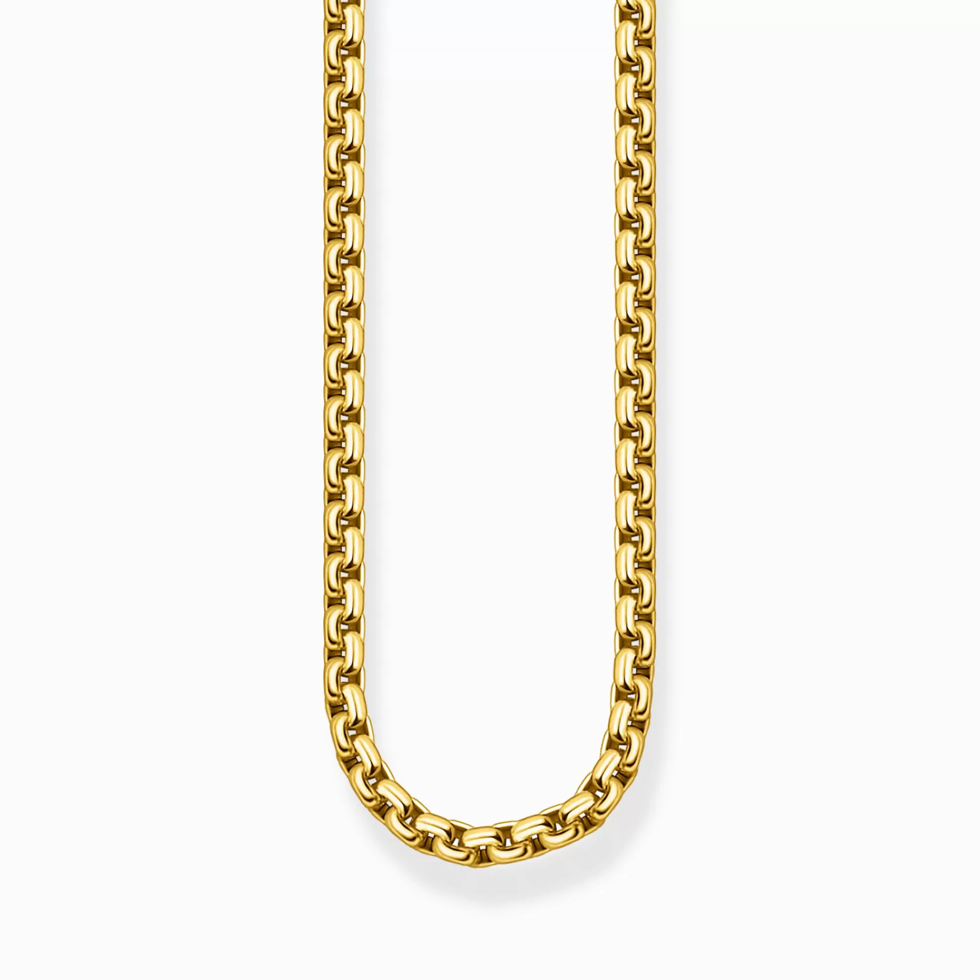 THOMAS SABO Gold-plated Venezia necklace Thickness 4.00 mm (0.16 Inch)-Women Necklaces | 18-Carat Gold-Plating - 925 Silver