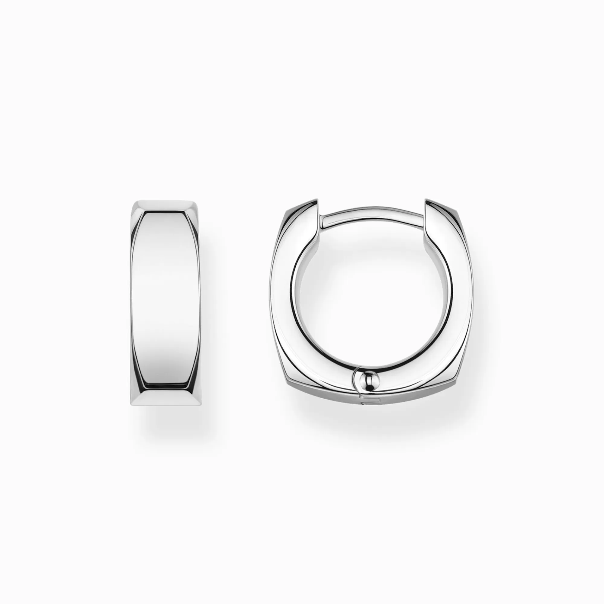 THOMAS SABO Hoop earrings minimalist silver-Women Hoop Earrings