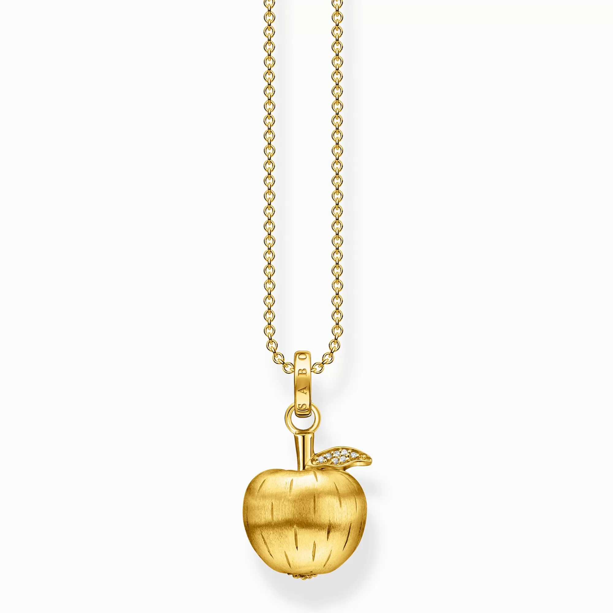 THOMAS SABO Necklace apple gold-Women Necklaces | 18-Carat Gold-Plating - 925 Silver