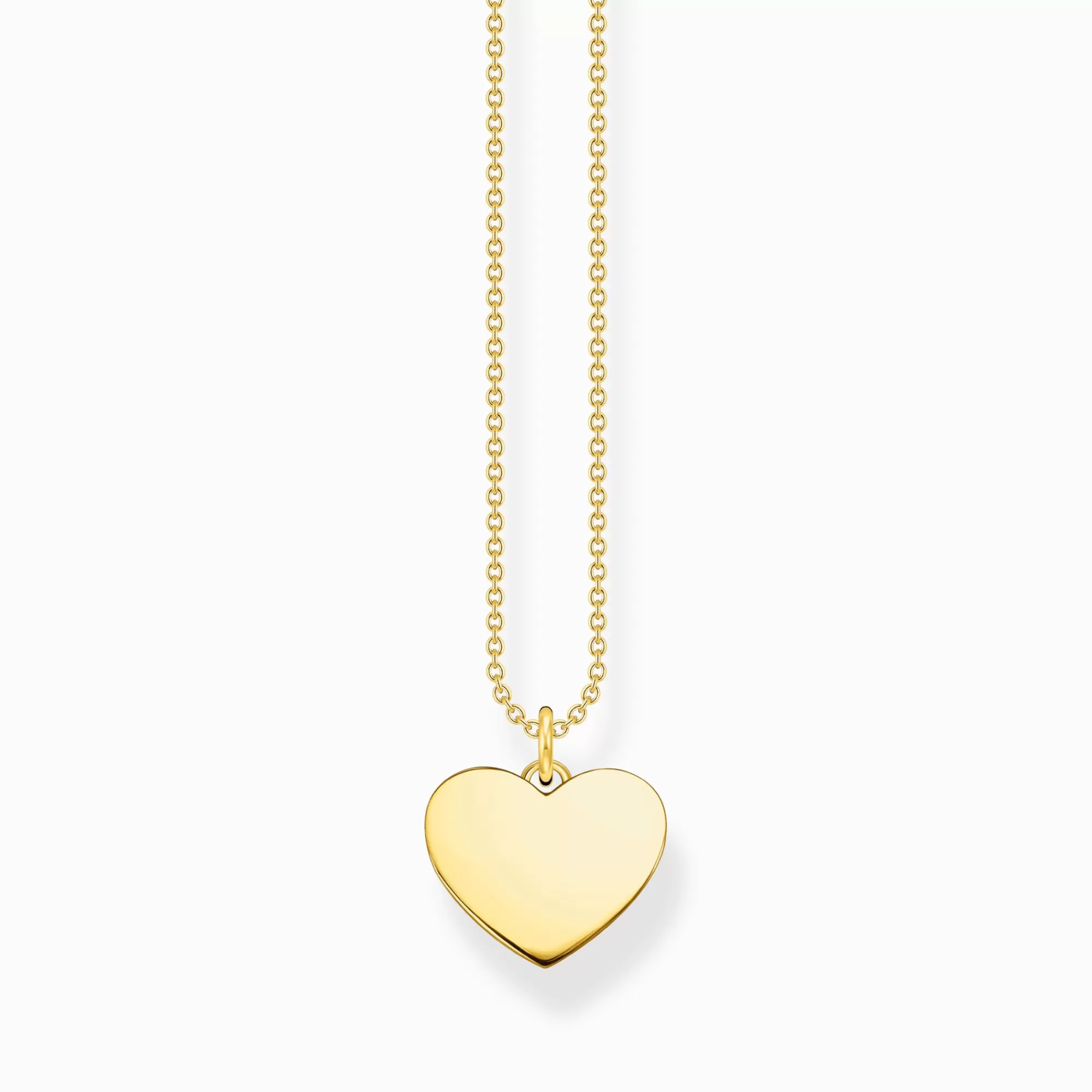 THOMAS SABO Necklace heart gold-Women Necklaces | 18-Carat Gold-Plating - 925 Silver