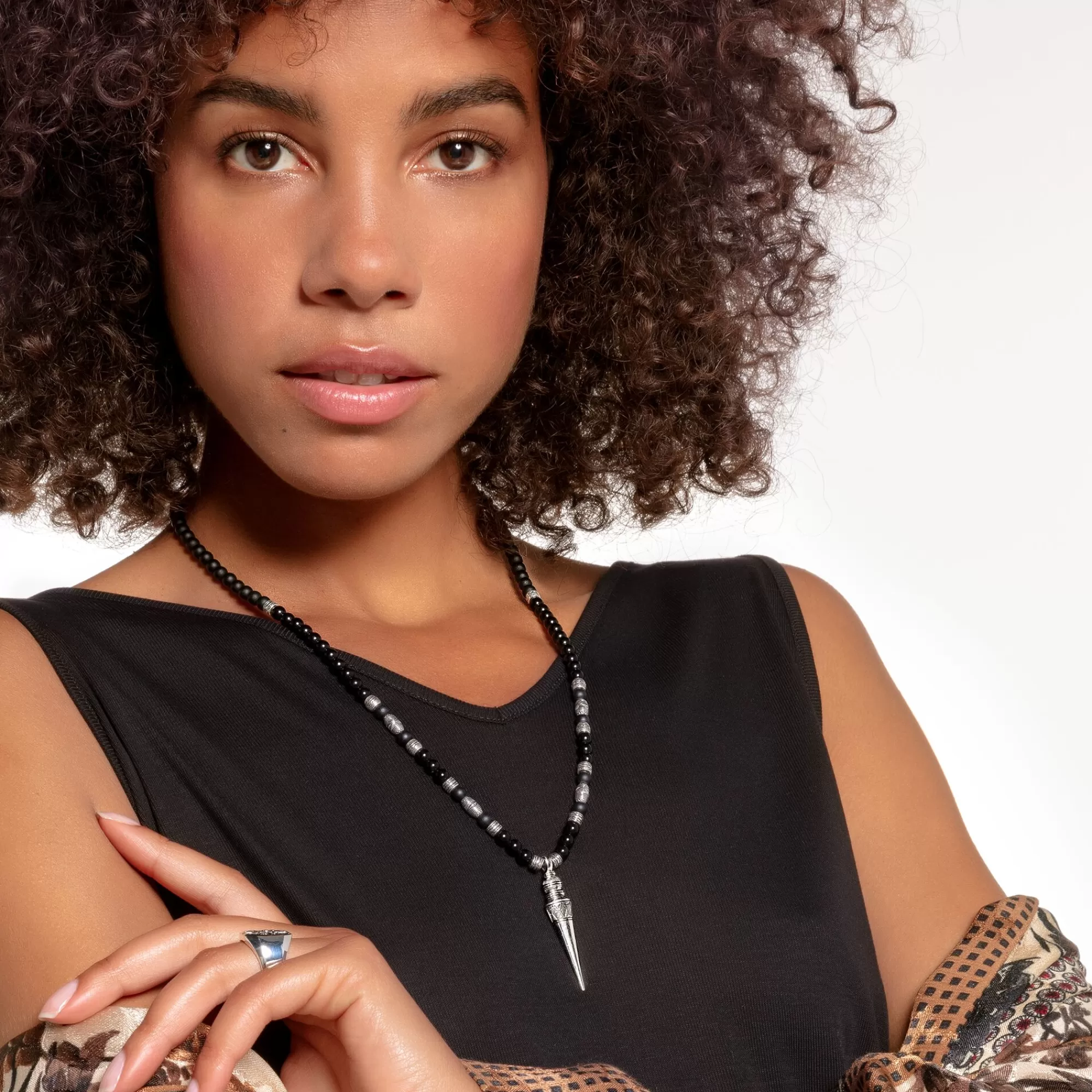 THOMAS SABO Necklace meditation, black-Women Necklaces | Necklaces & Chains