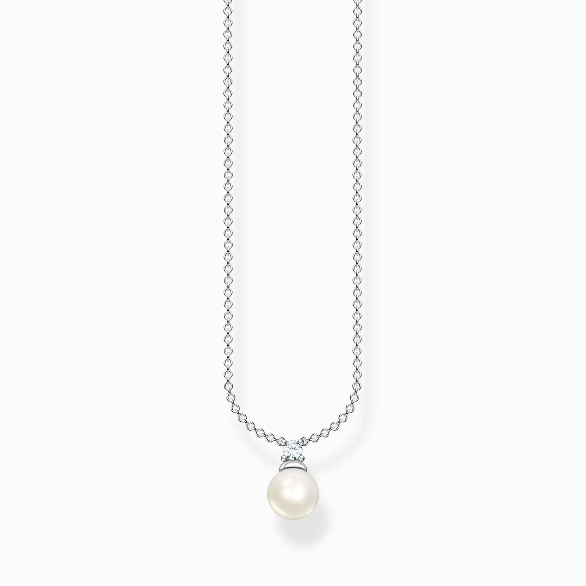 THOMAS SABO Necklace pearl silver-Women Necklaces | 925 Silver