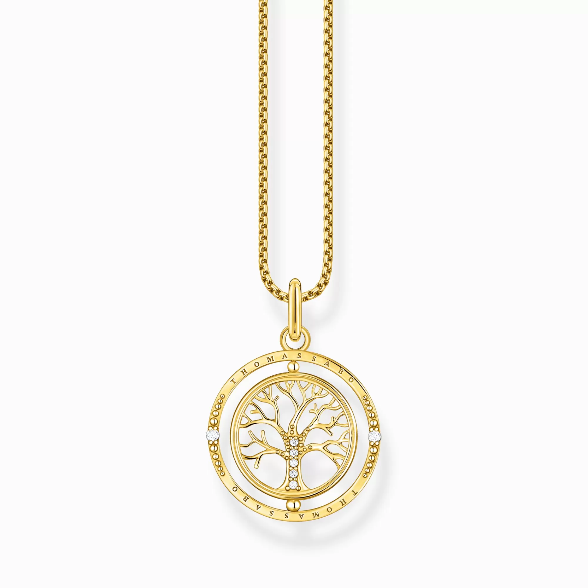 THOMAS SABO Necklace Tree of love gold-Women Necklaces