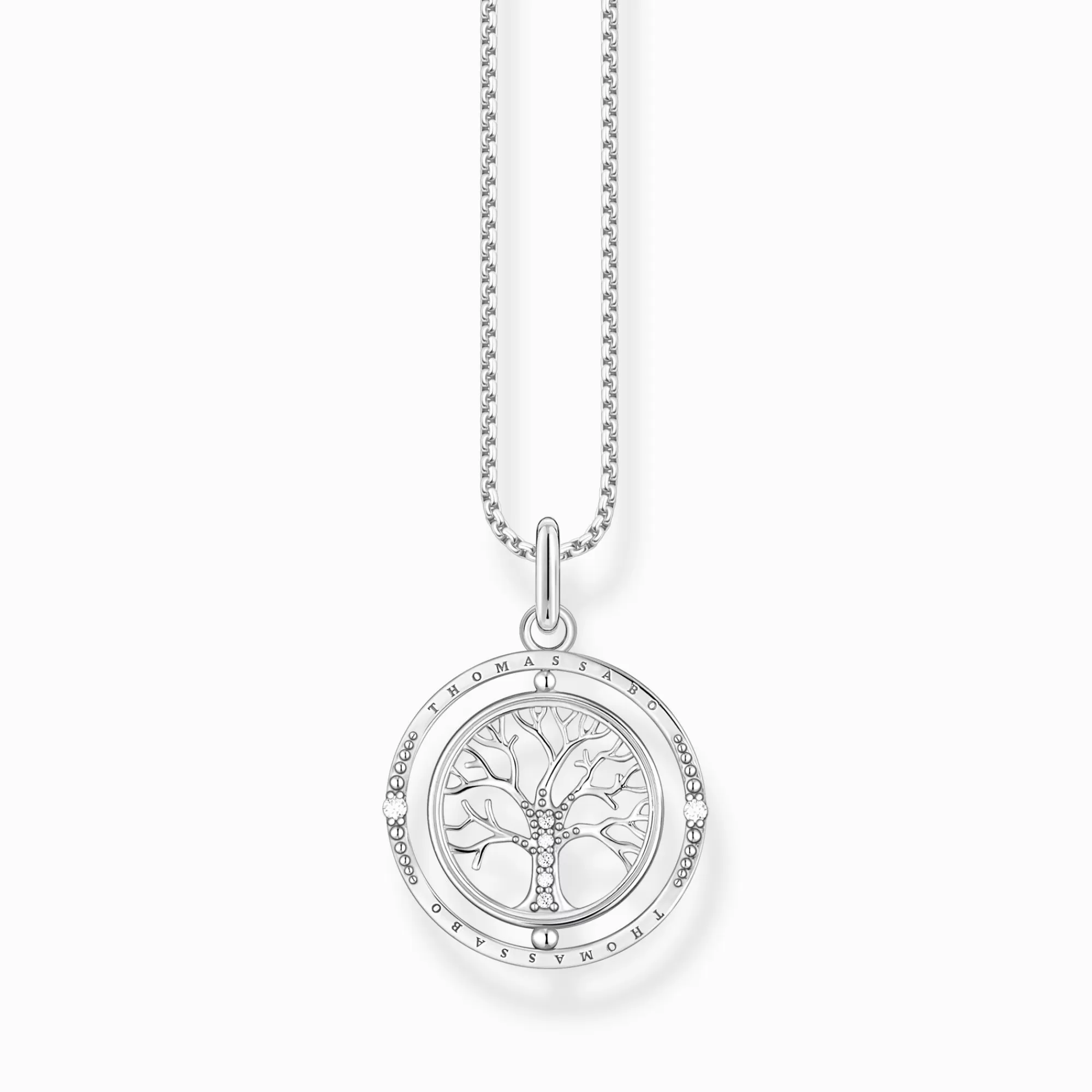 THOMAS SABO Necklace Tree of love silver-Women Necklaces