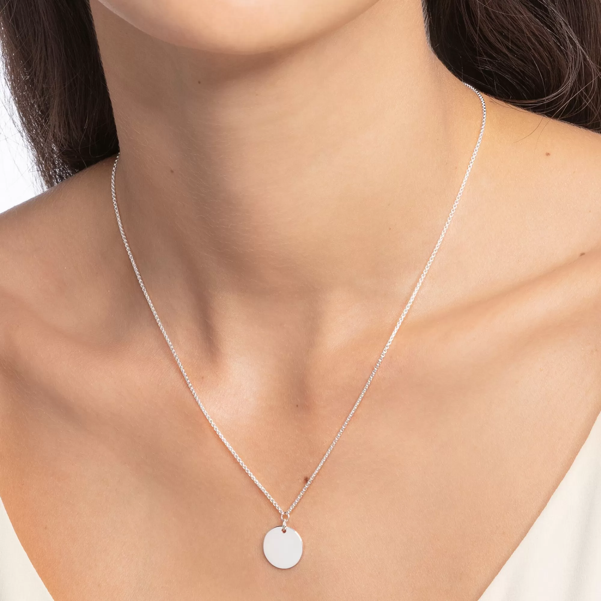 THOMAS SABO Necklace with disc silver-Women Necklaces