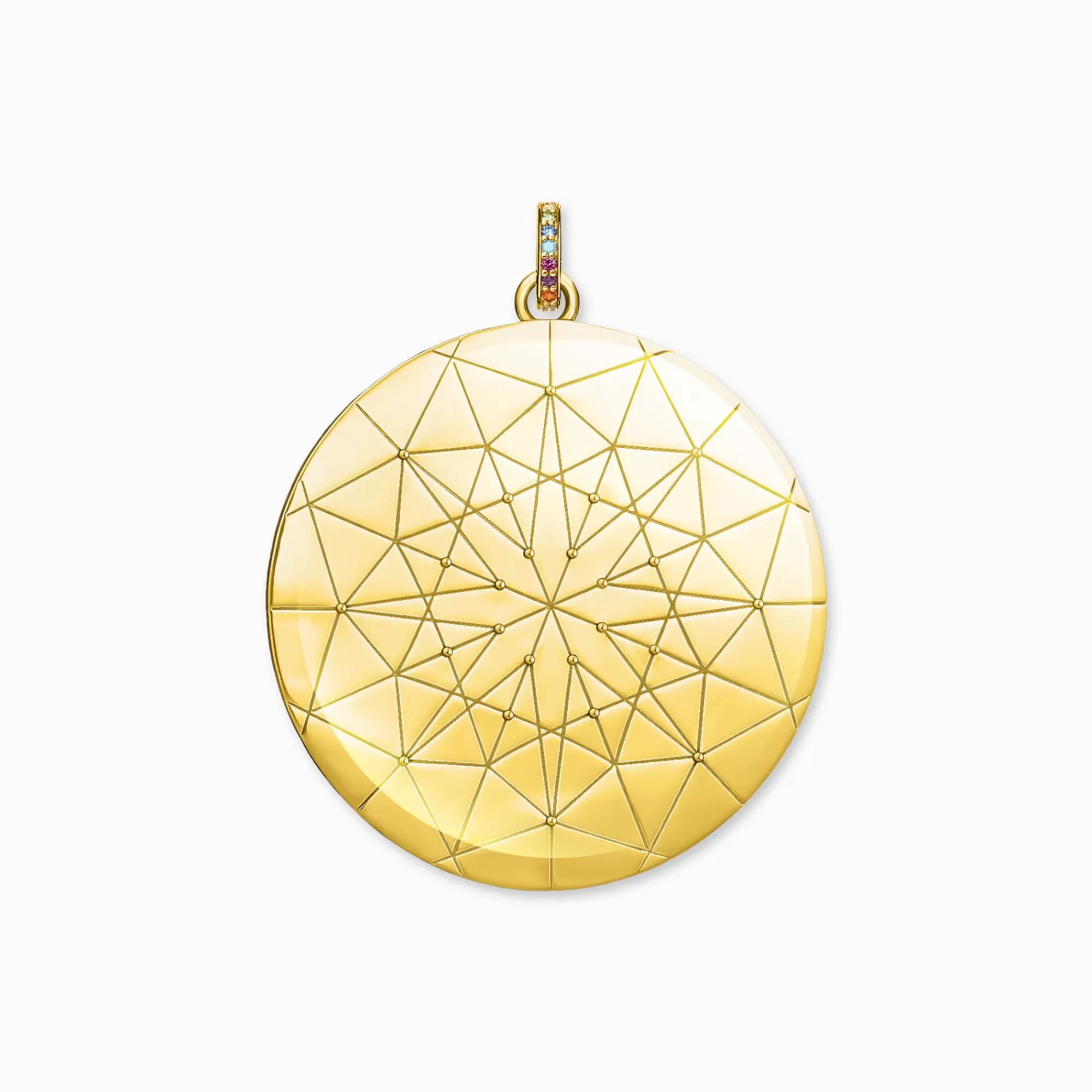 THOMAS SABO Pendant amulet magical lucky symbols-Women Pendants | 18-Carat Gold-Plating - 925 Silver