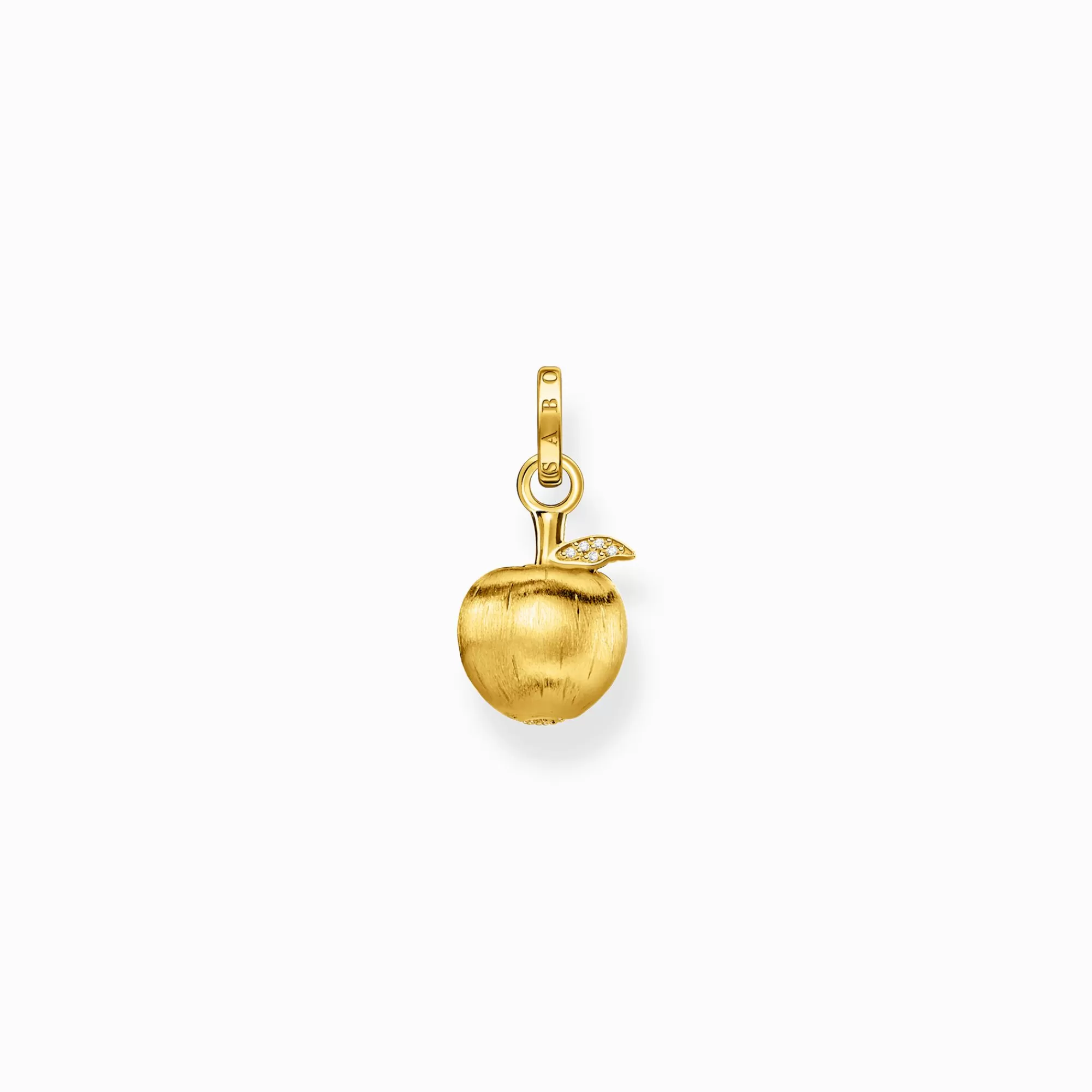 THOMAS SABO Pendant apple gold-Women Pendants | 18-Carat Gold-Plating - 925 Silver