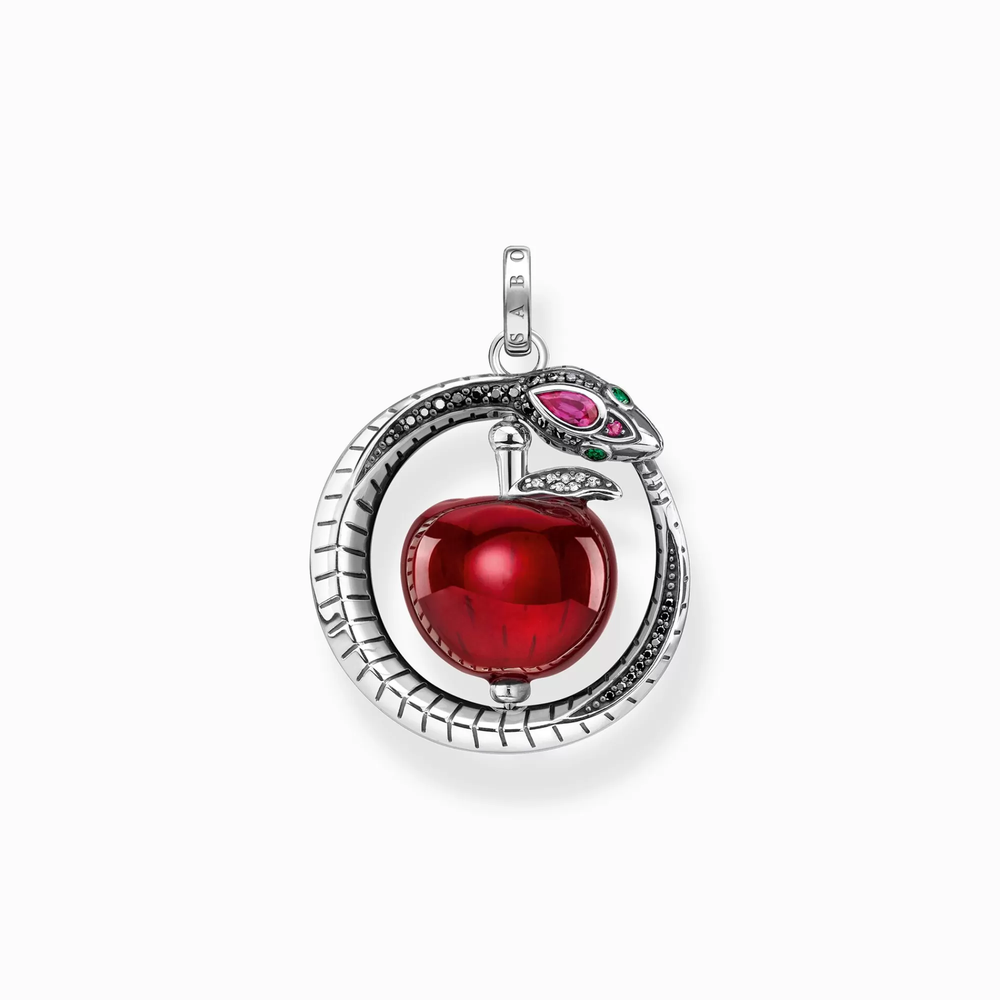 THOMAS SABO Pendant apple with snake silver-Women Pendants