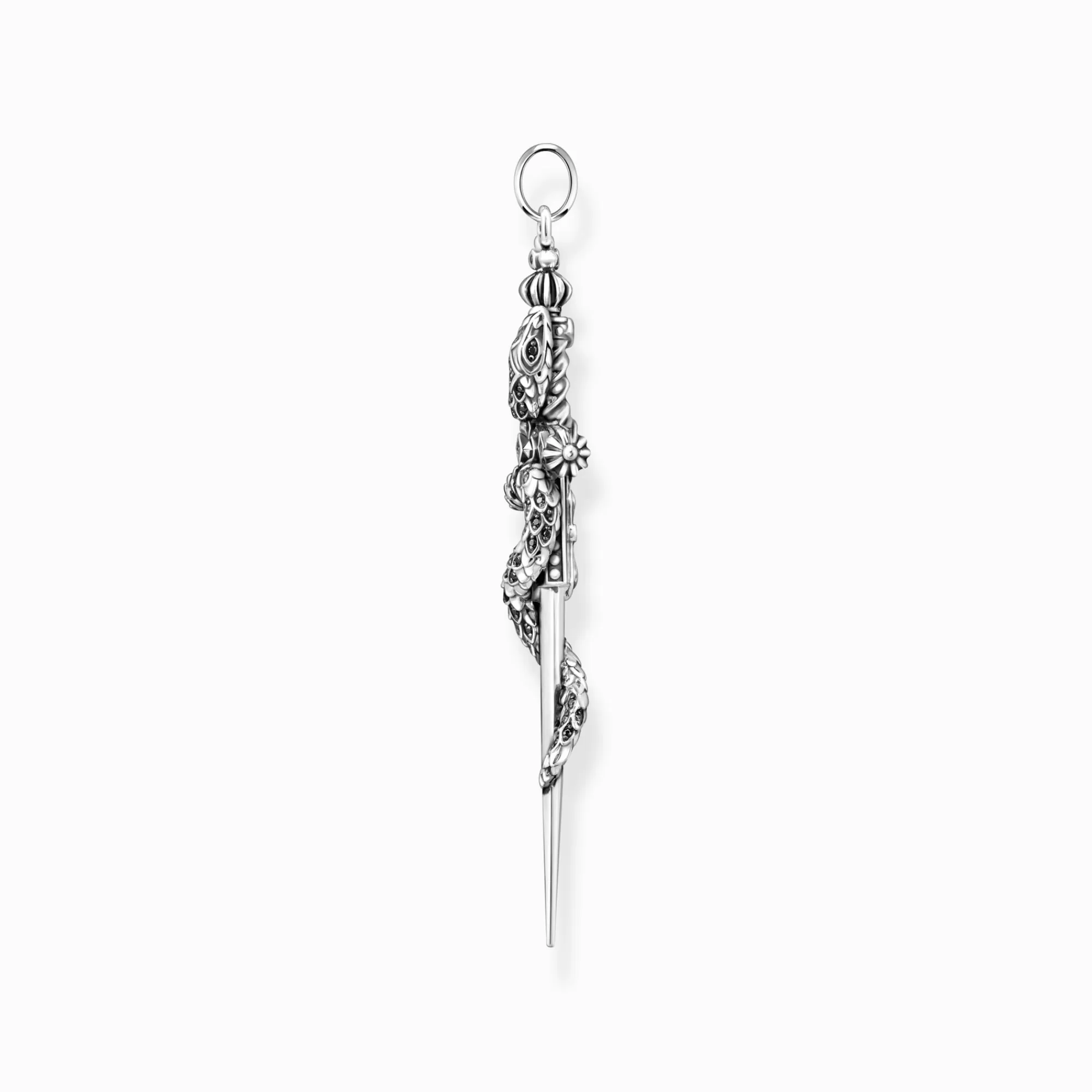 THOMAS SABO Pendant blackened sword with snake-Women Pendants | Pendants