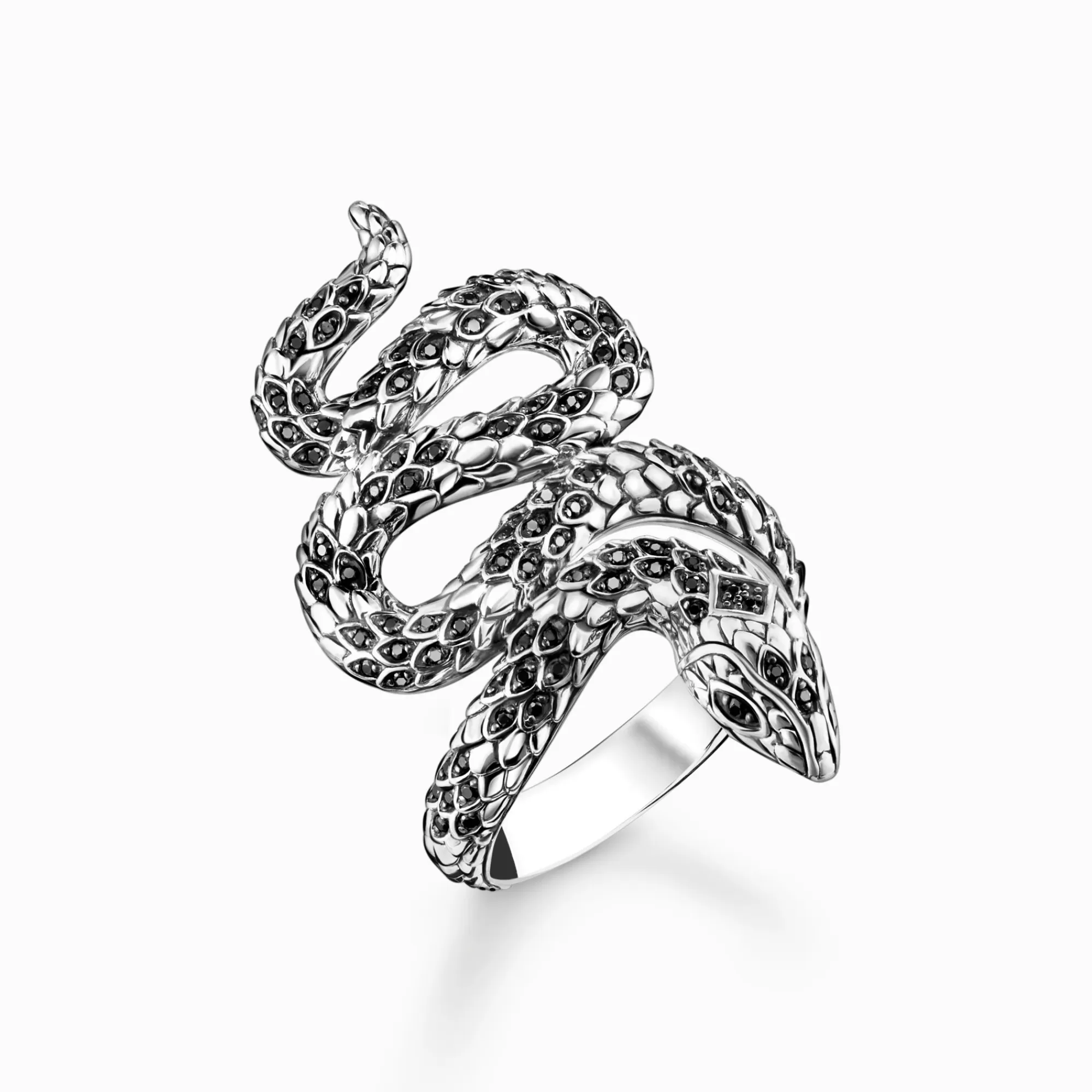 THOMAS SABO Ring blackened snake-Women Rings | Rings