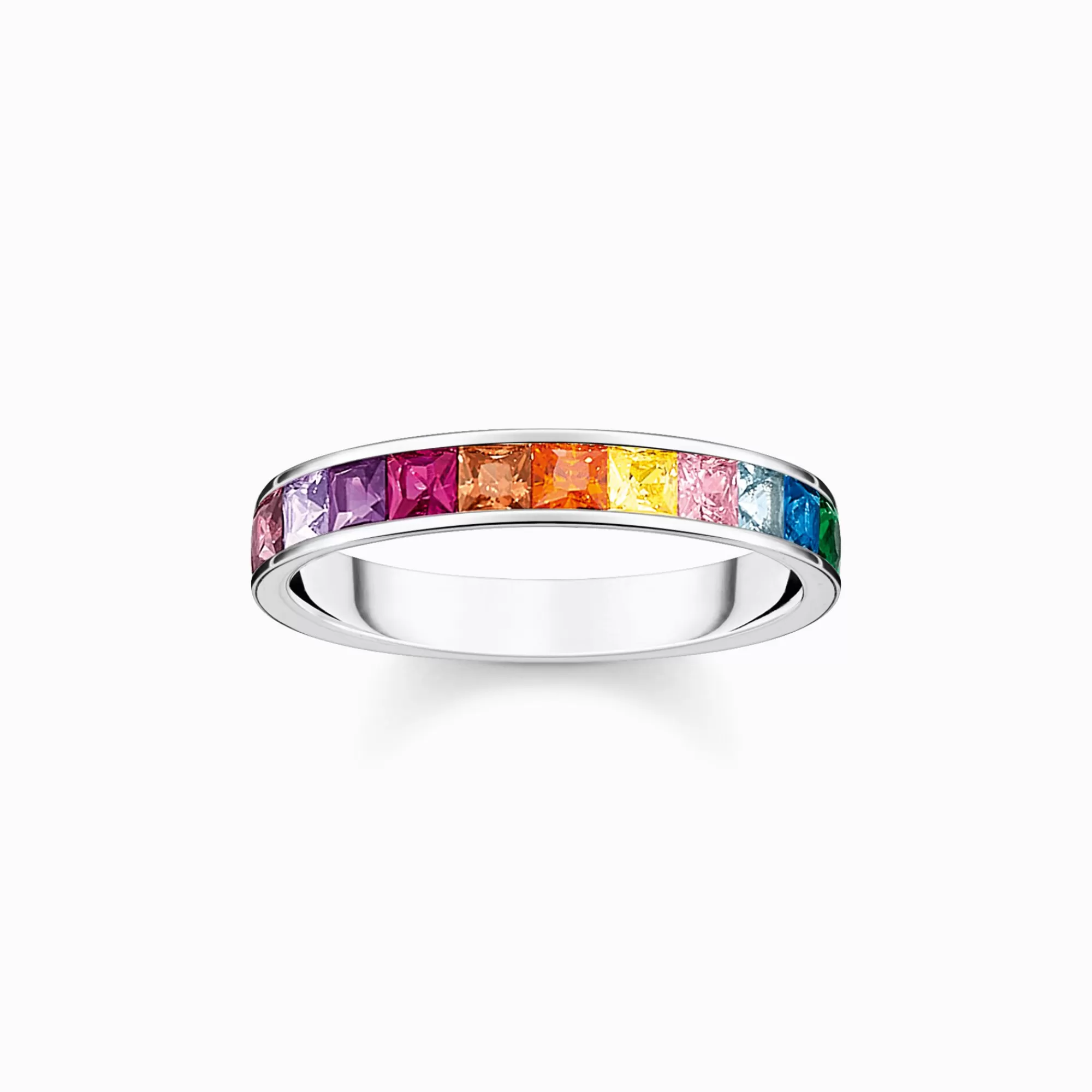 THOMAS SABO Ring colourful stones silver-Women Rings | 925 Silver