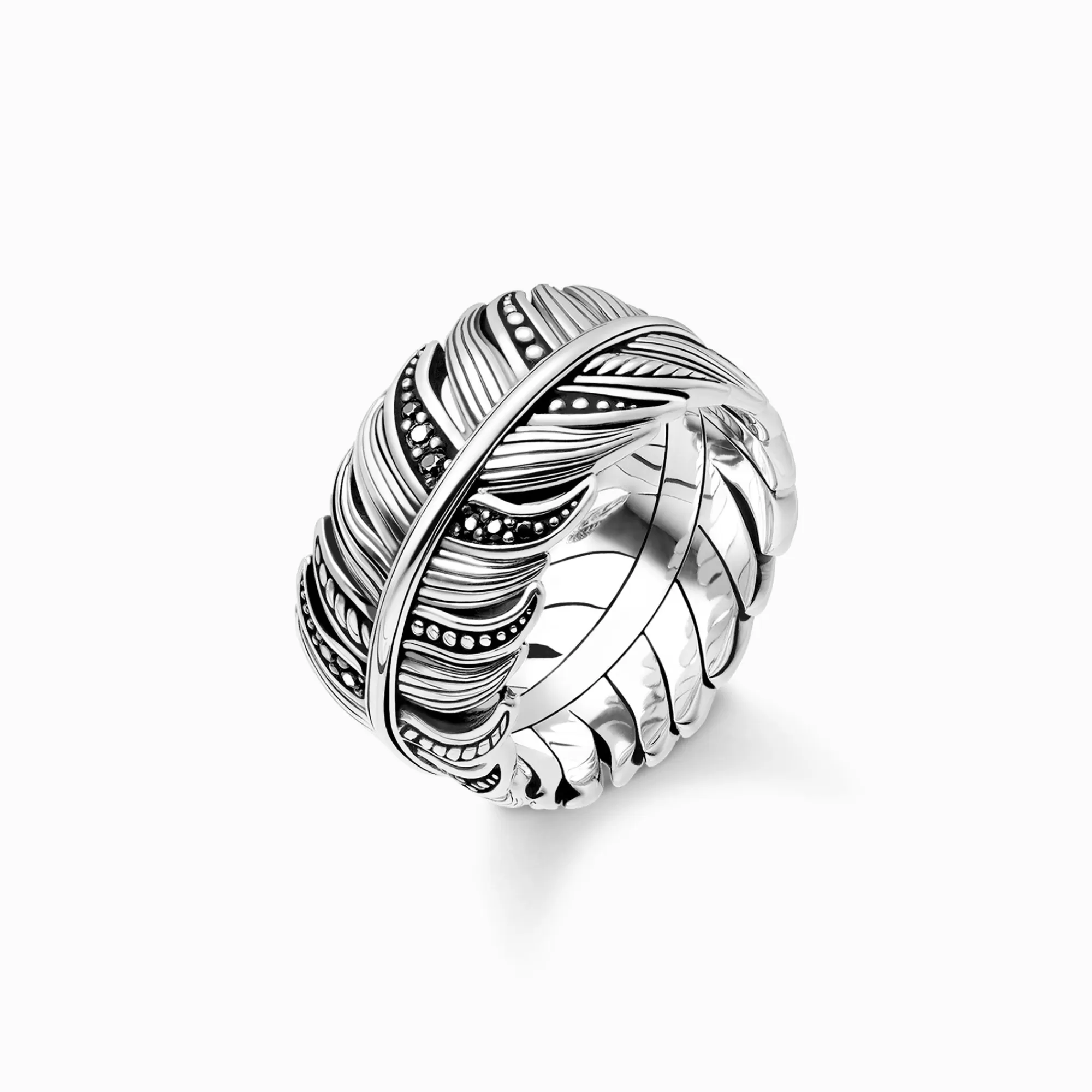 THOMAS SABO Ring feather pavé-Women Rings | Rings