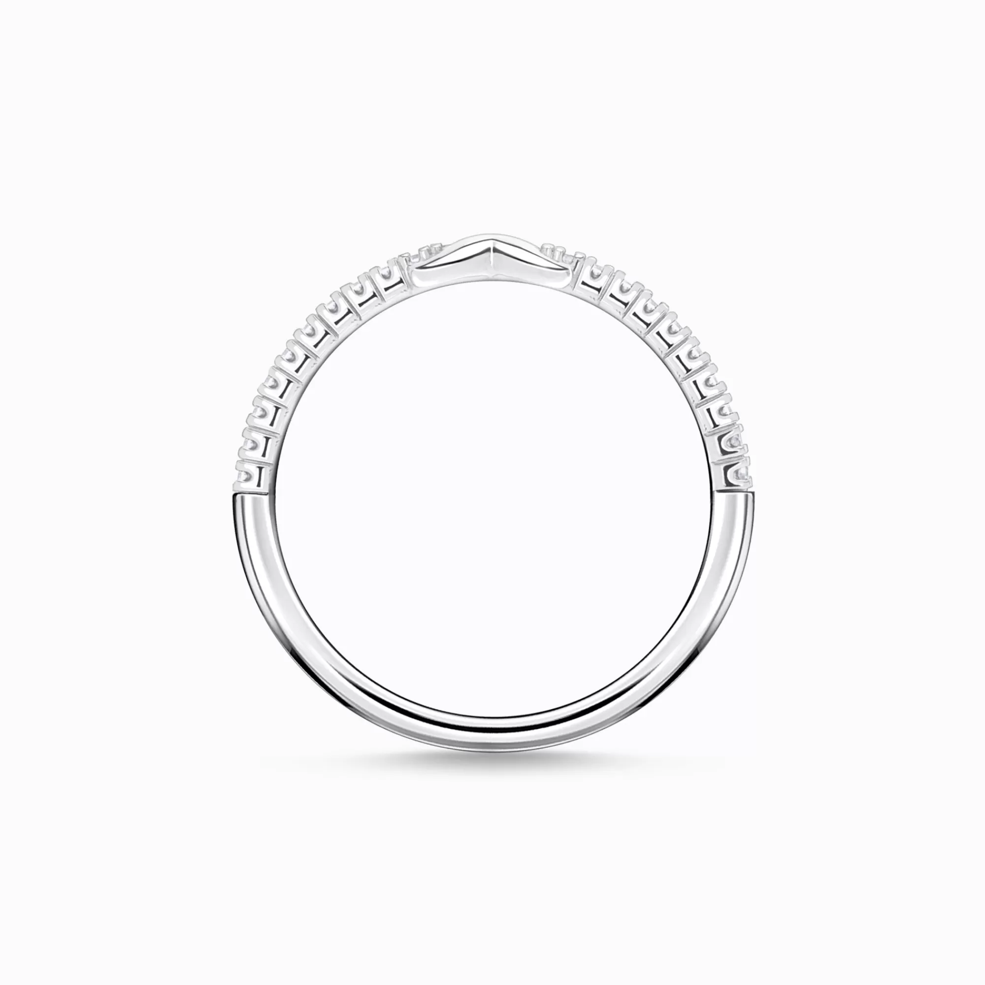 THOMAS SABO Ring infinity with white stones silver-Women Rings | 925 Silver