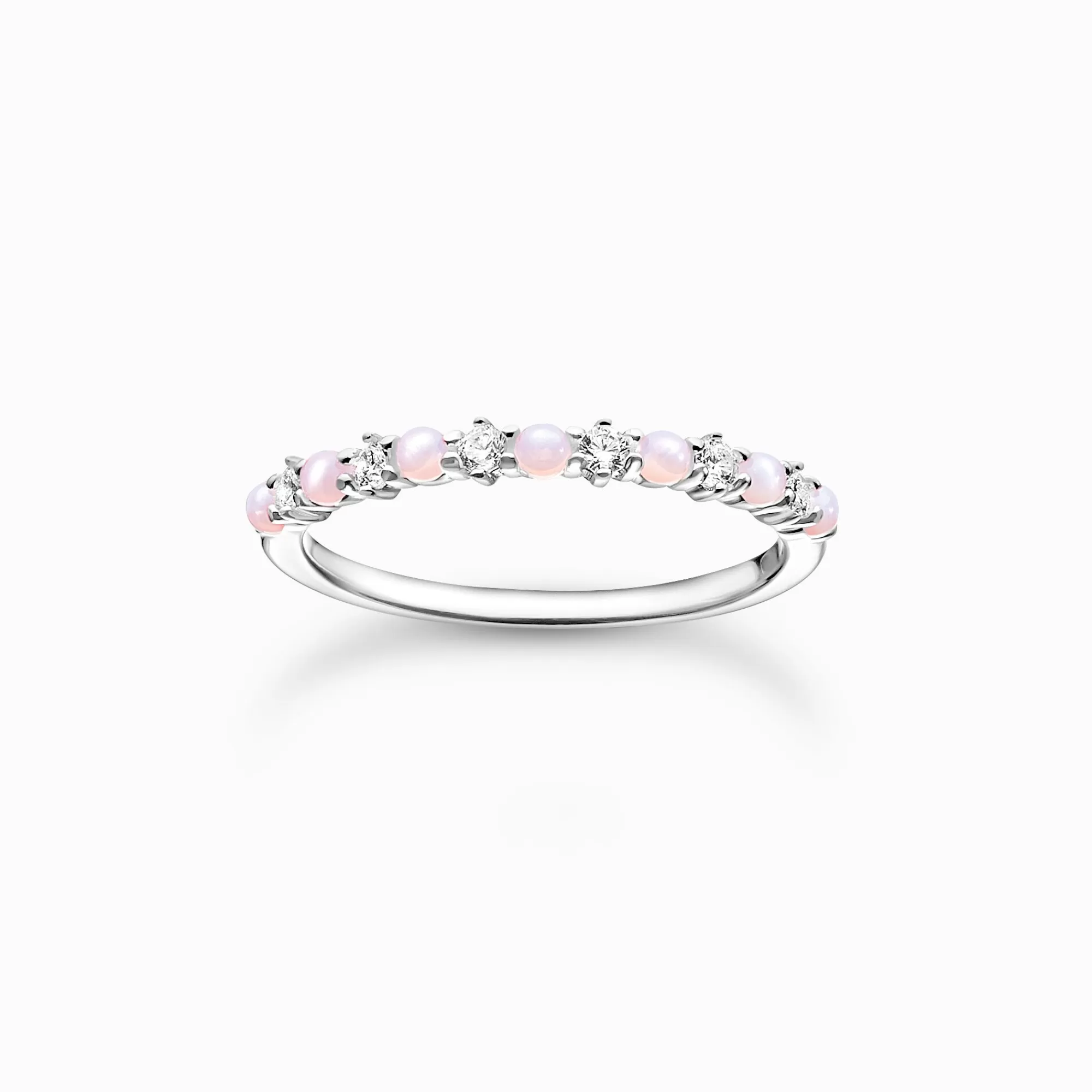 THOMAS SABO Ring pink and white stones-Women Rings