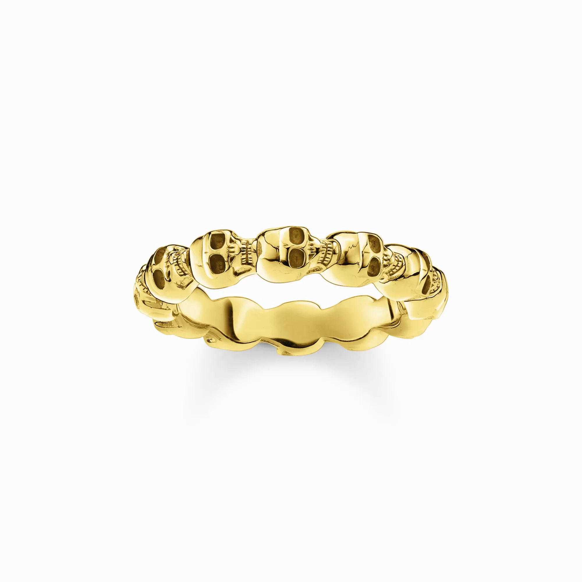 THOMAS SABO Ring skull gold-Women Rings | Rings