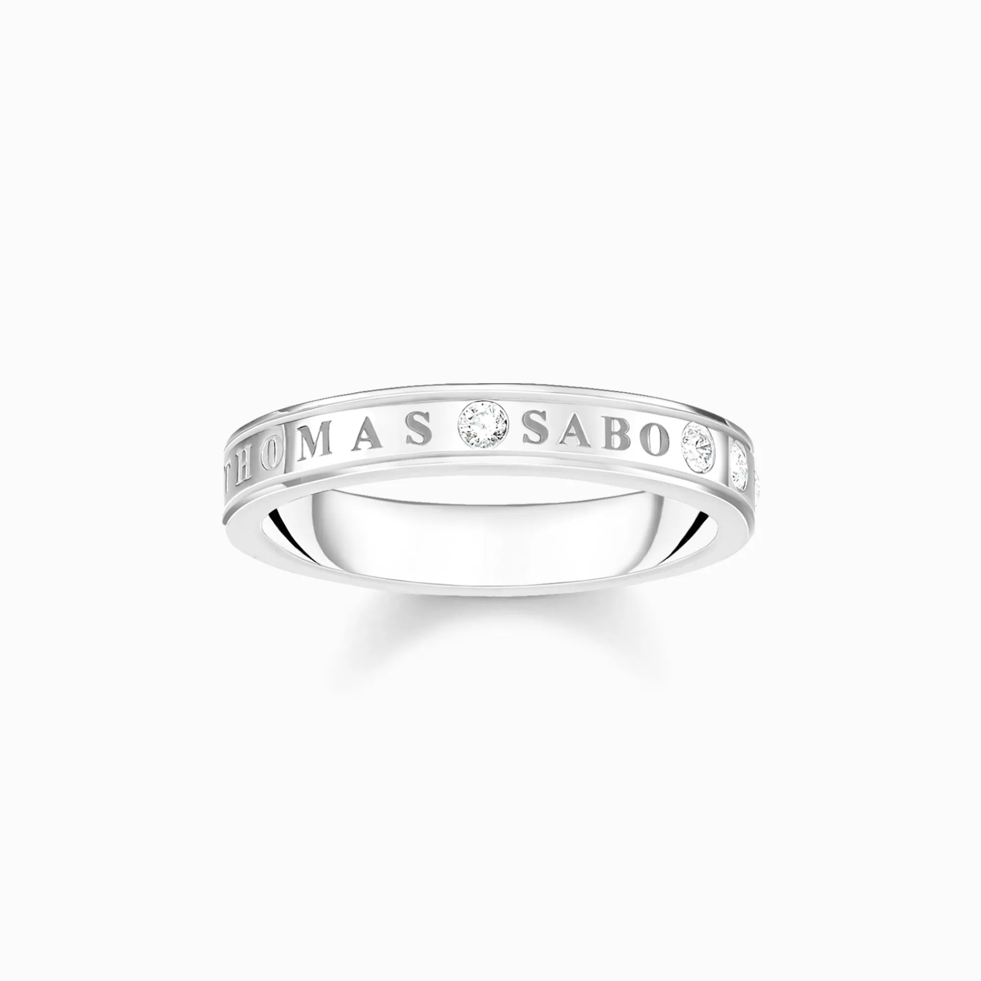 THOMAS SABO Ring with white stones silver-Women Rings