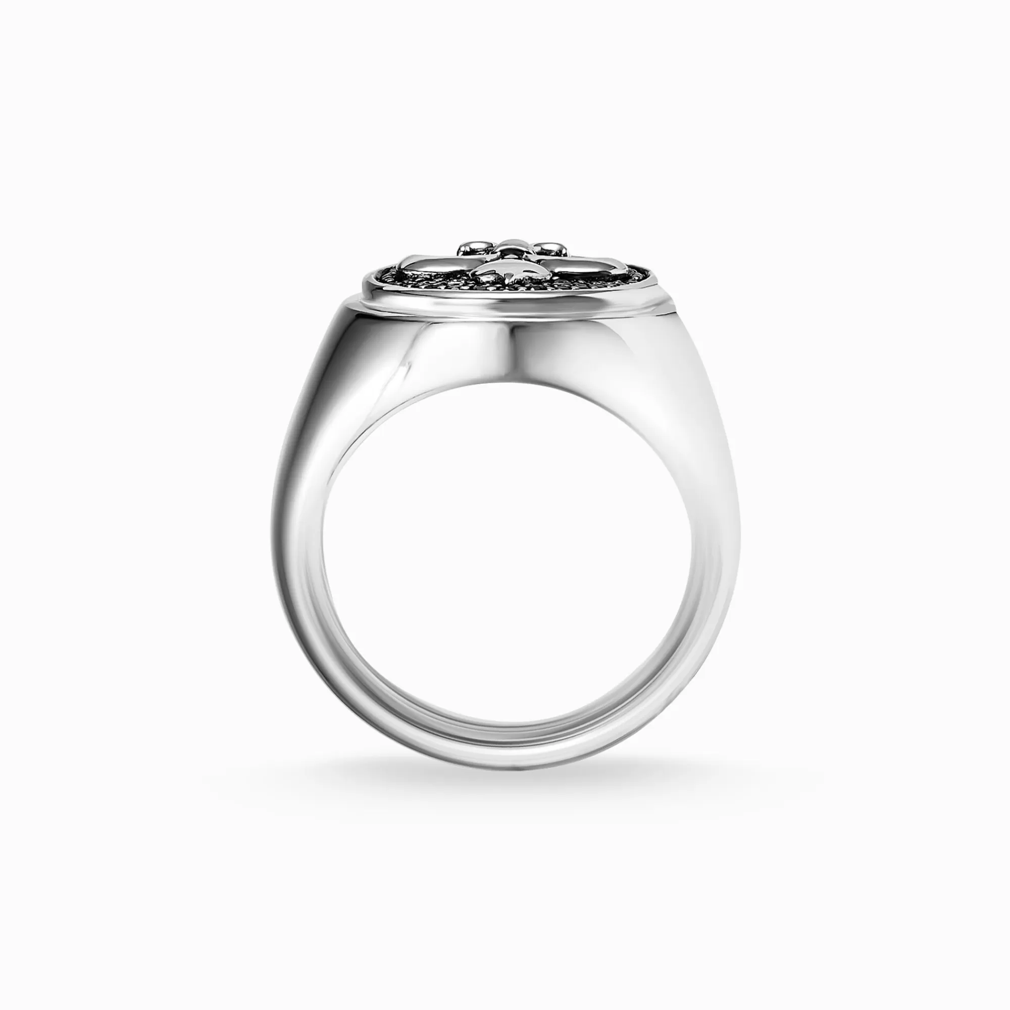 THOMAS SABO Signet ring bourbon lily-Women Rings | Rings