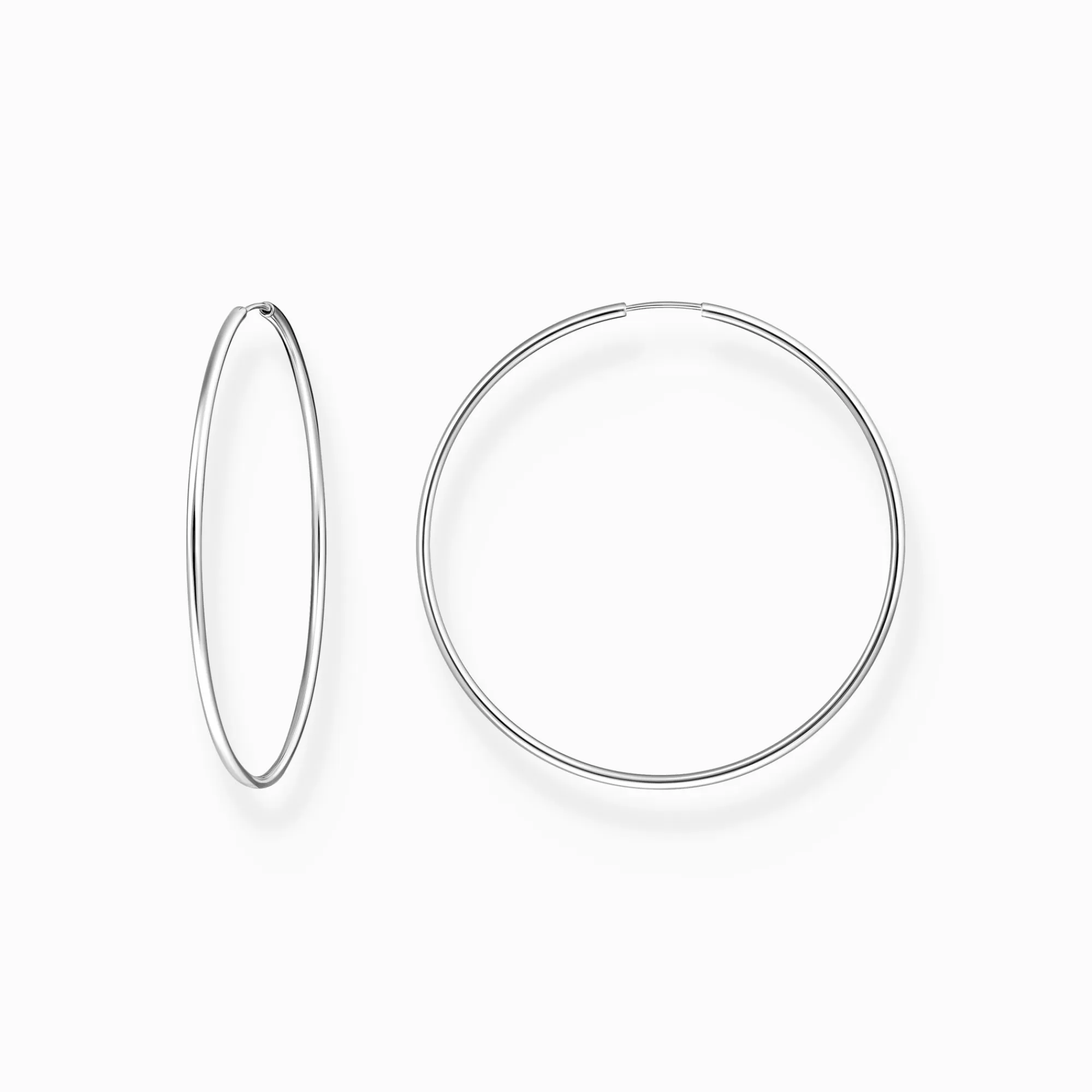 THOMAS SABO Silver big hoop earings-Women Hoop Earrings