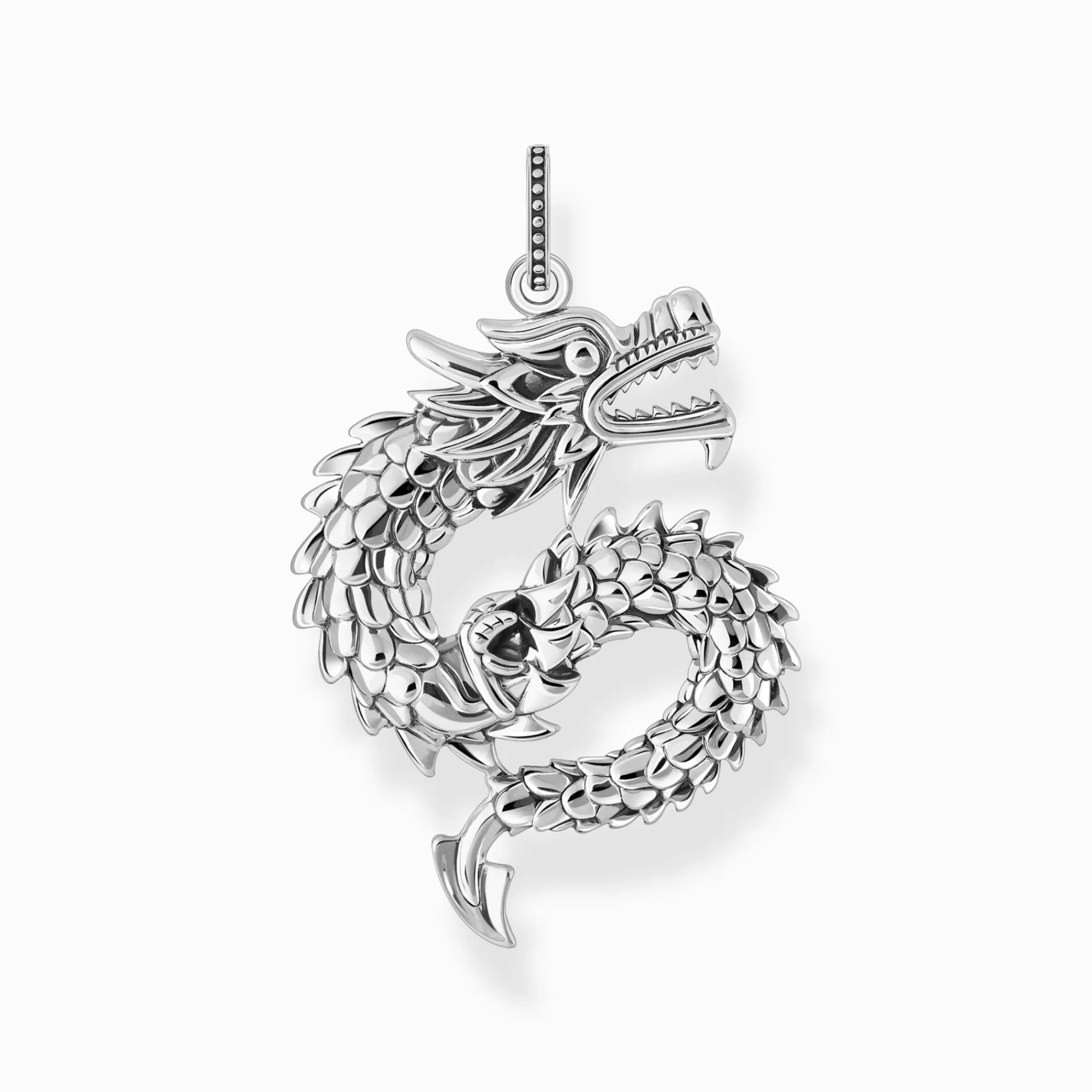 THOMAS SABO Silver blackened dragon pendant-Women Pendants | 925 Silver