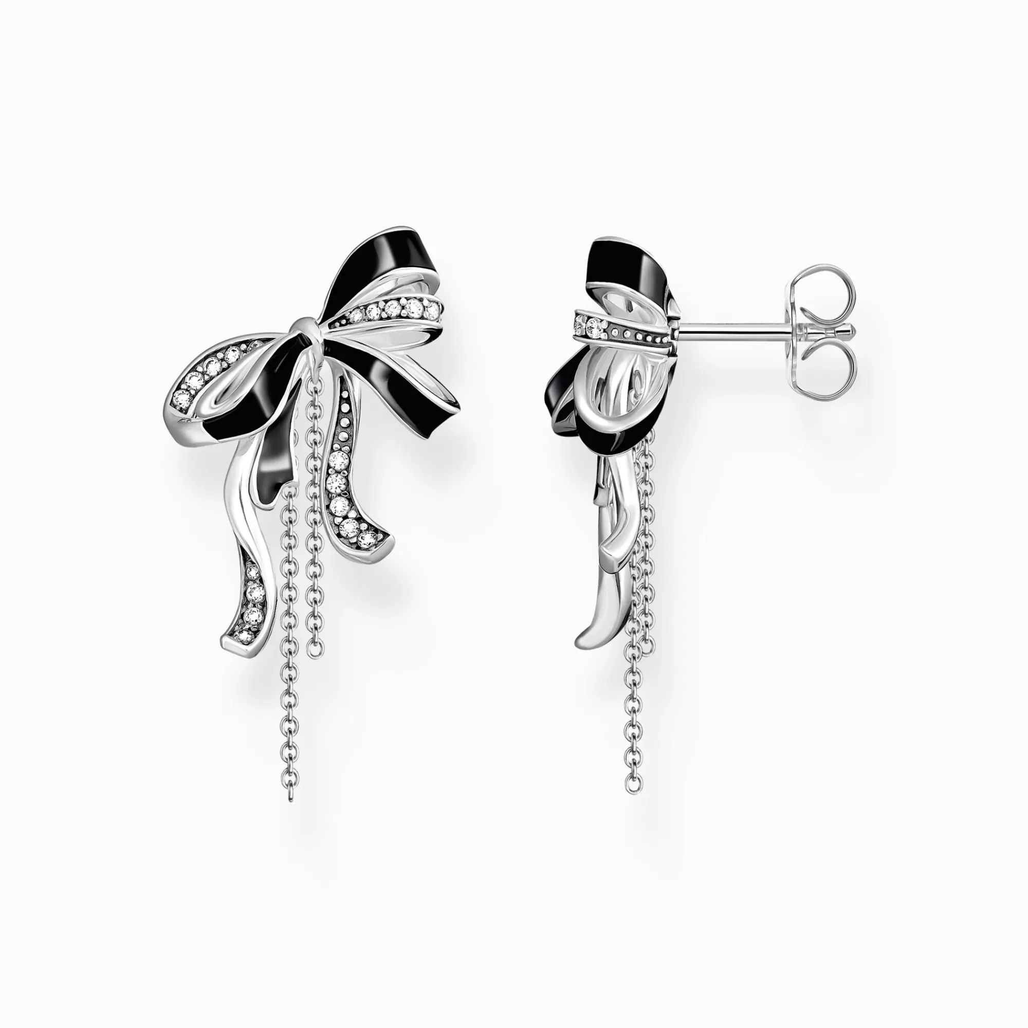 THOMAS SABO Silver bow stud earrings Lovely Romance-Women Earrings | 925 Silver