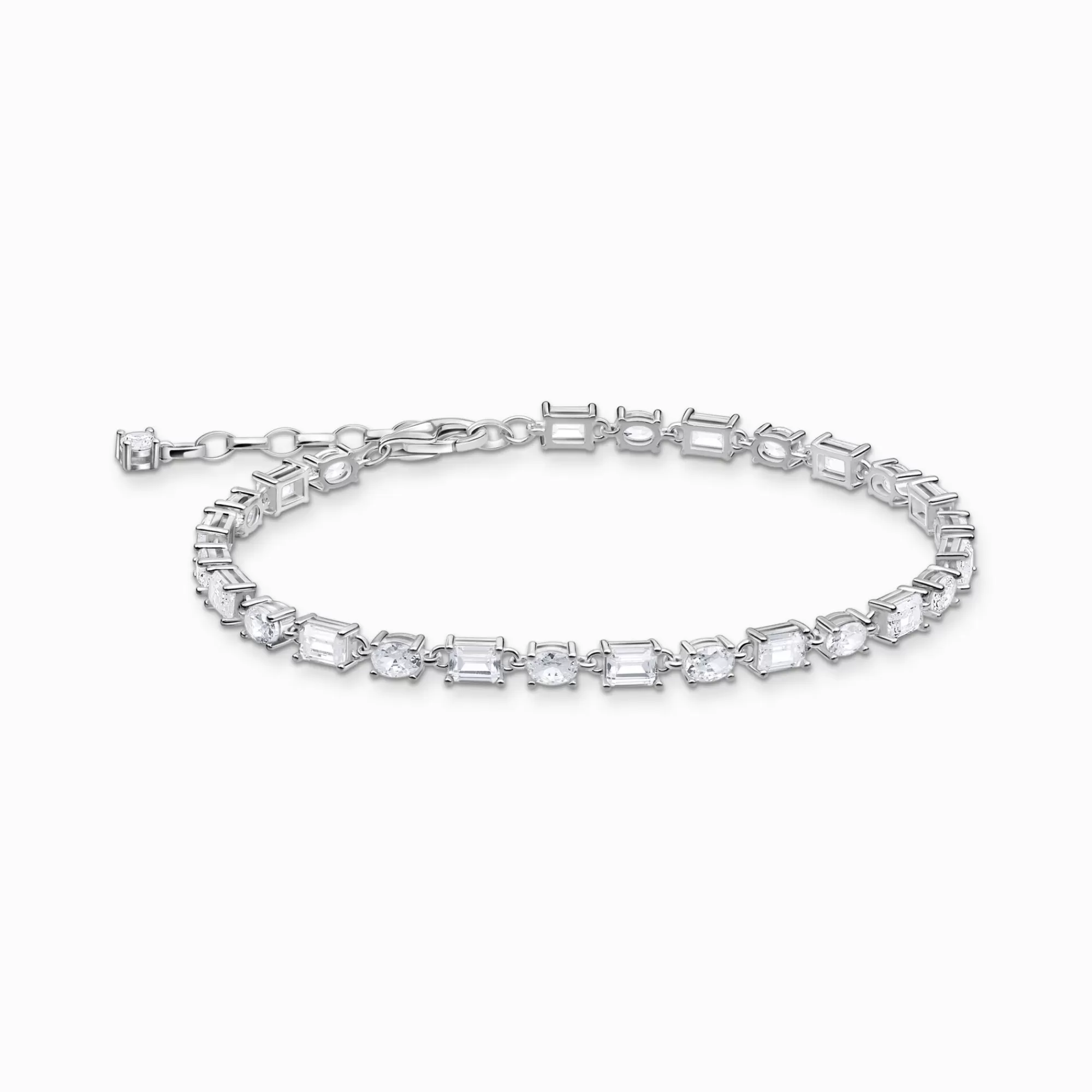 THOMAS SABO Silver bracelet with white zirconia-Women Bracelets | 925 Silver