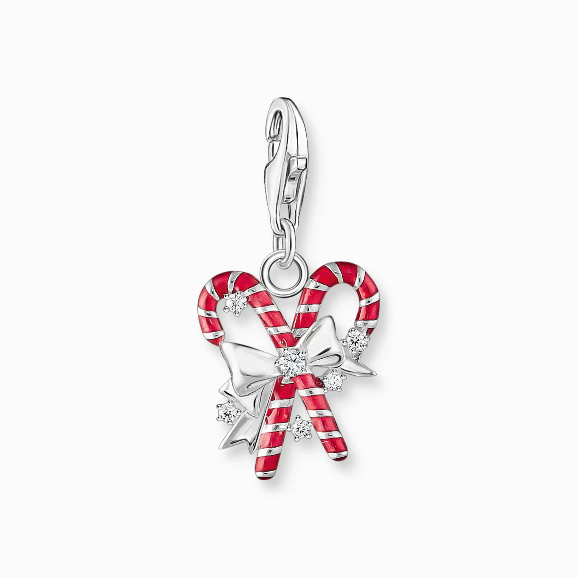 THOMAS SABO Silver candy canes charm pendant-Women Charms | Charms