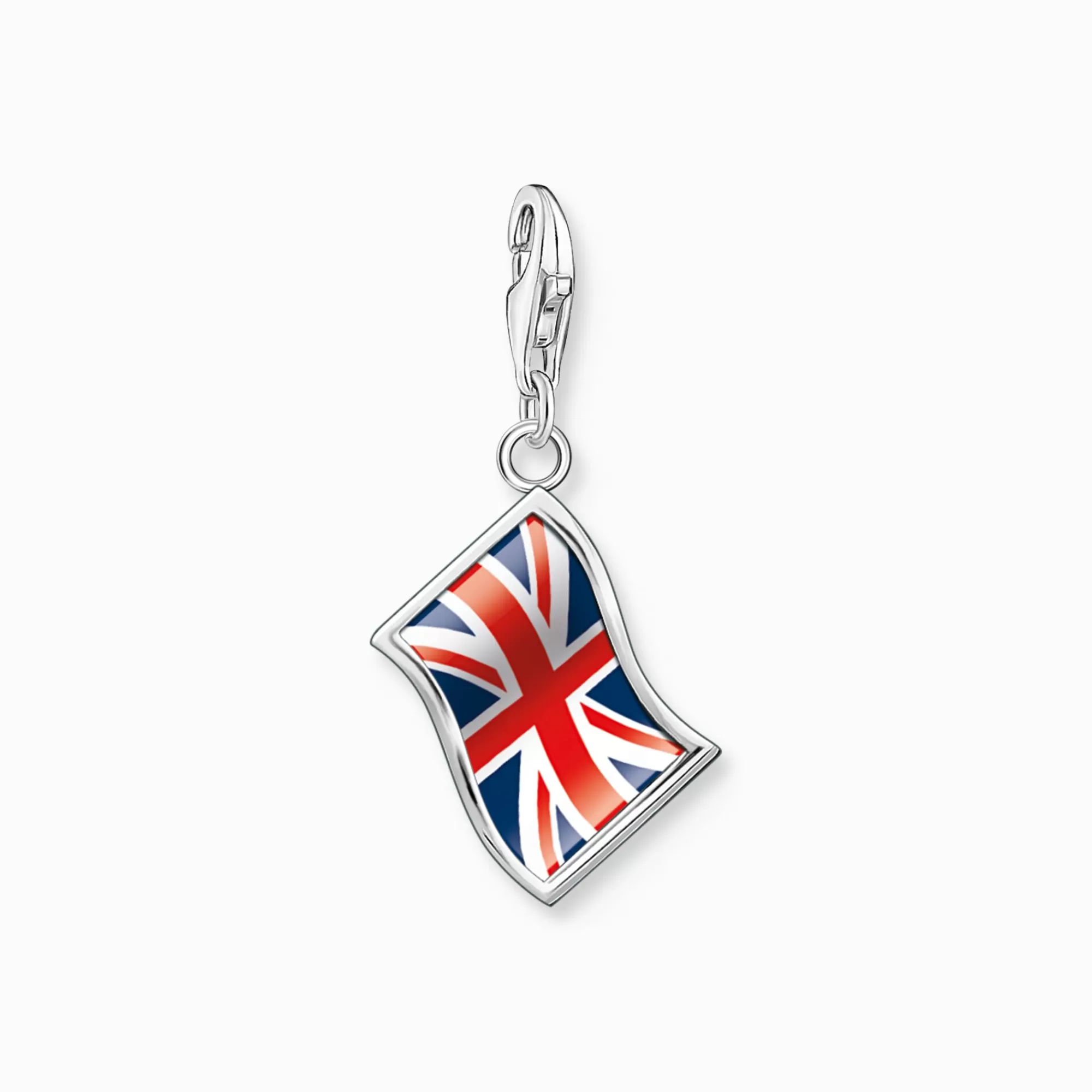 THOMAS SABO Silver charm pendant LONDON national flag Union Jack-Women Charms | Charms