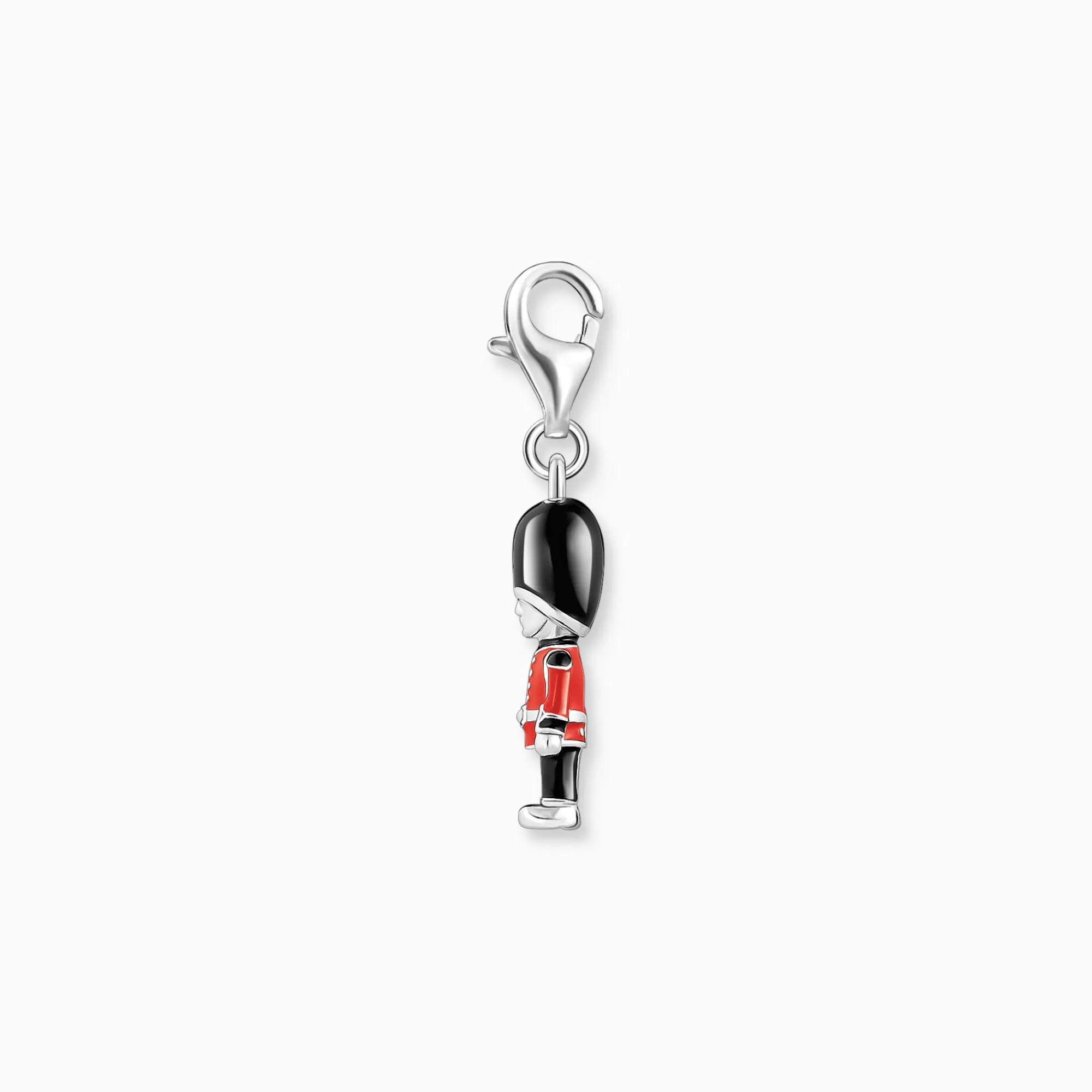 THOMAS SABO Silver charm pendant LONDON royal guard with cold enamel-Women Charms | Charms