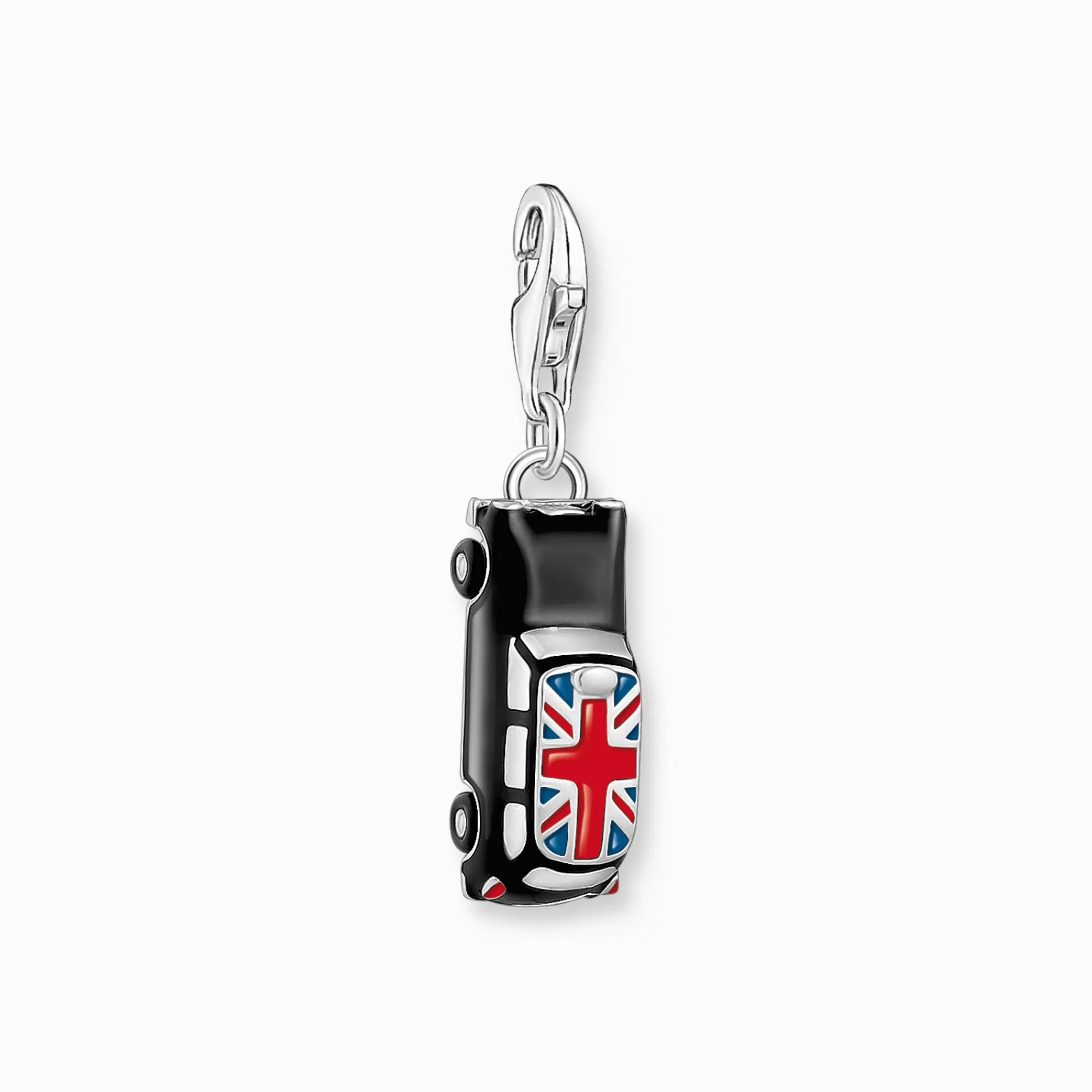 THOMAS SABO Silver charm pendant LONDON taxi with Union Jack-Women Charms | Charms