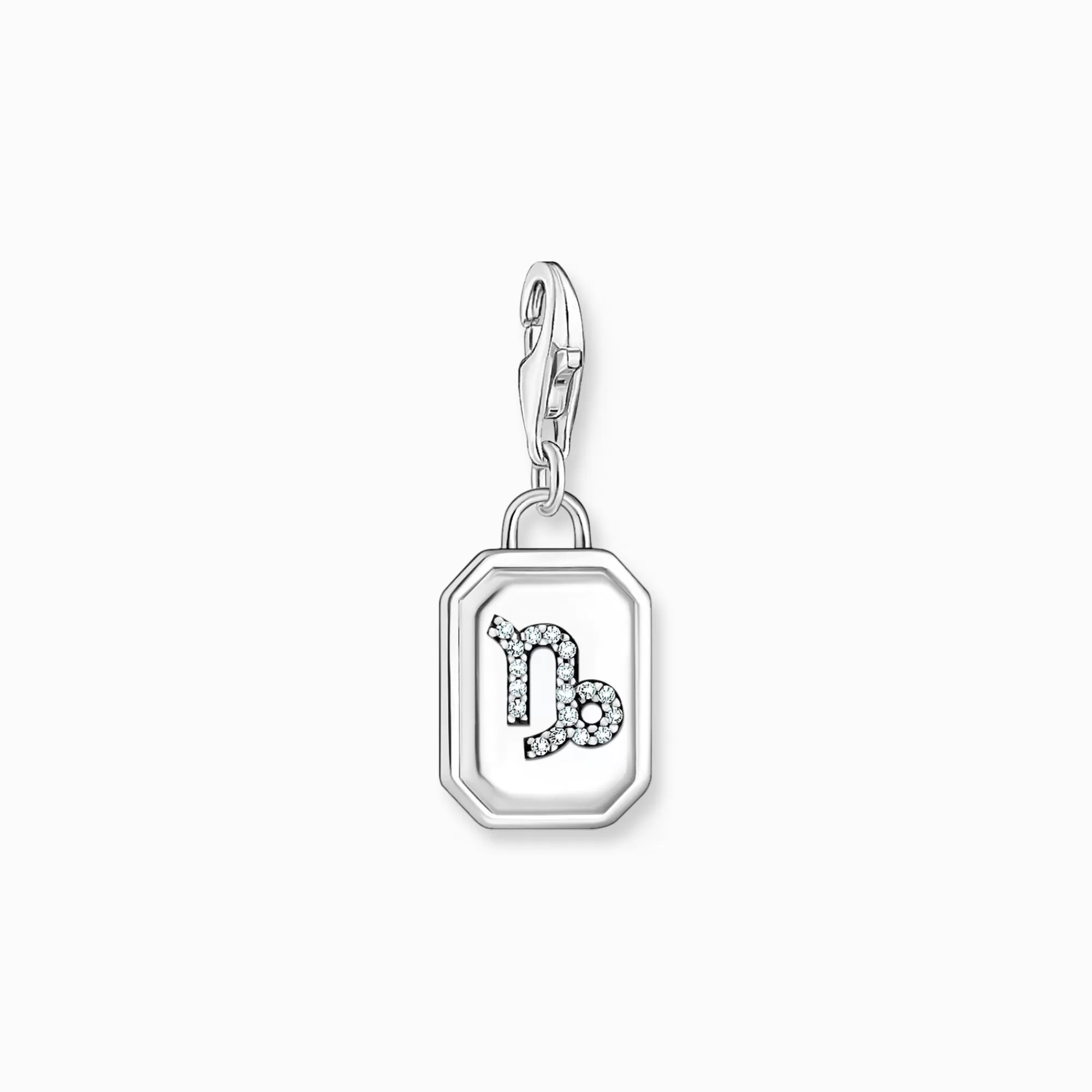 THOMAS SABO Silver charm pendant zodiac sign Capricorn with zirconia-Women Charms | Charms