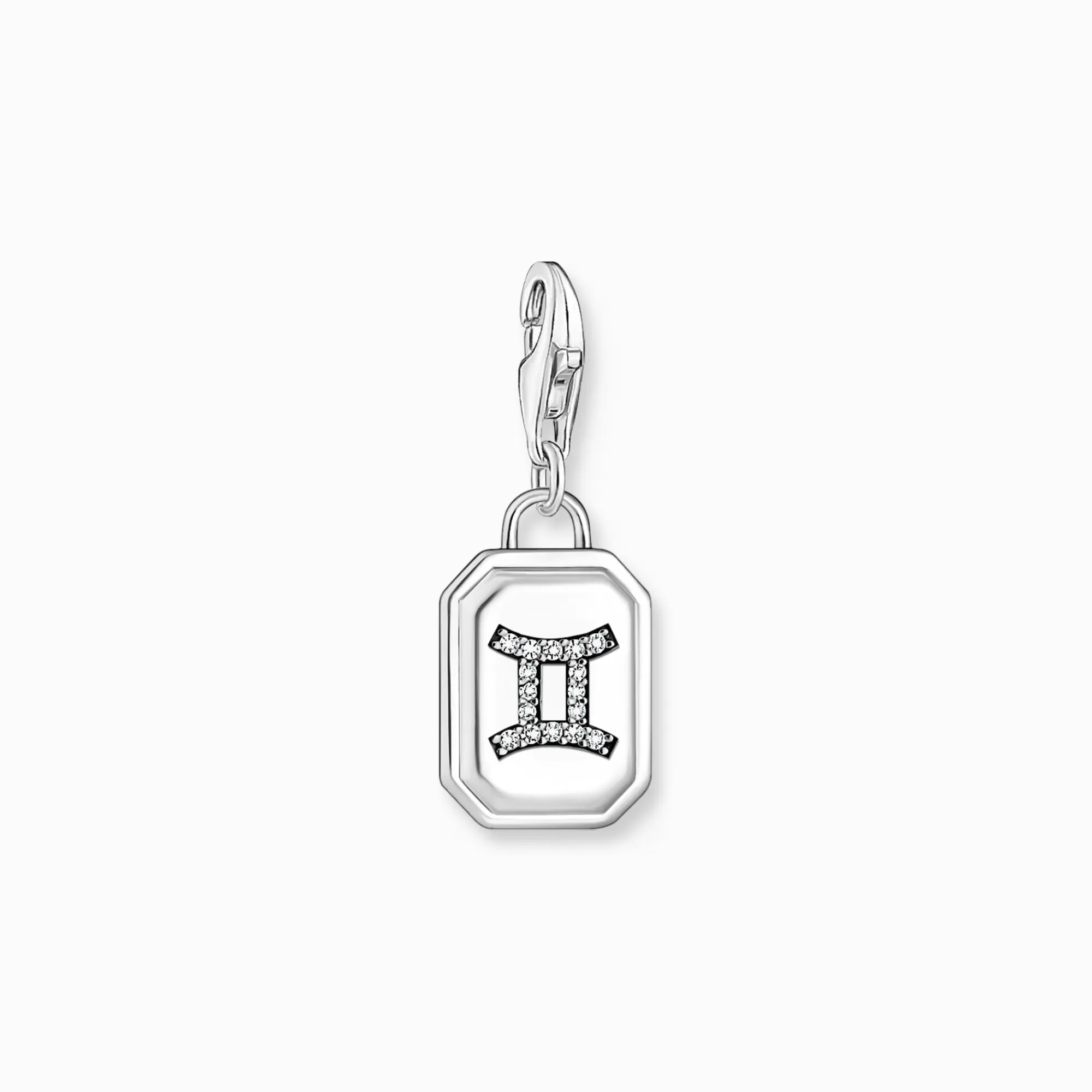 THOMAS SABO Silver charm pendant zodiac sign Gemini with zirconia-Women Charms | Charms