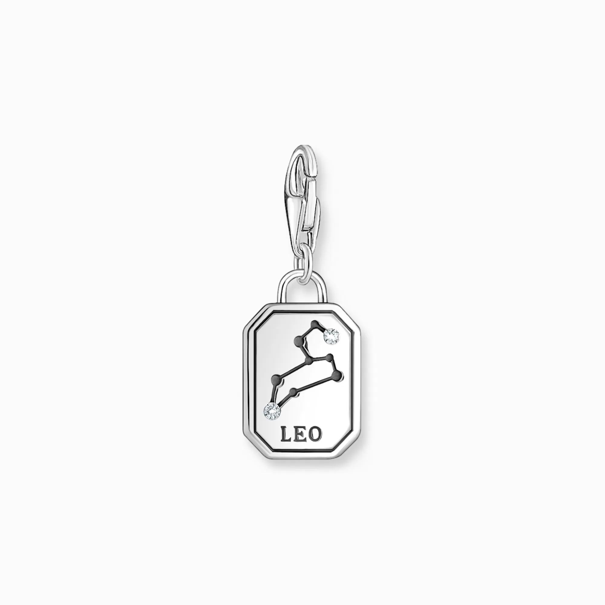 THOMAS SABO Silver charm pendant zodiac sign Leo with zirconia-Women Charms | Charms