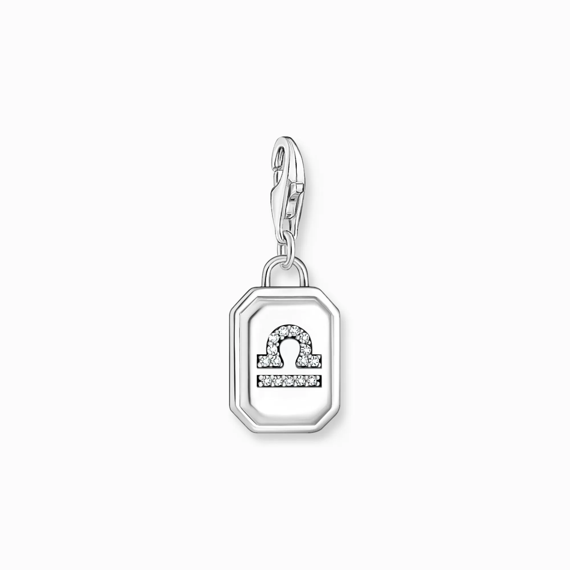 THOMAS SABO Silver charm pendant zodiac sign Libra with zirconia-Women Charms | Charms